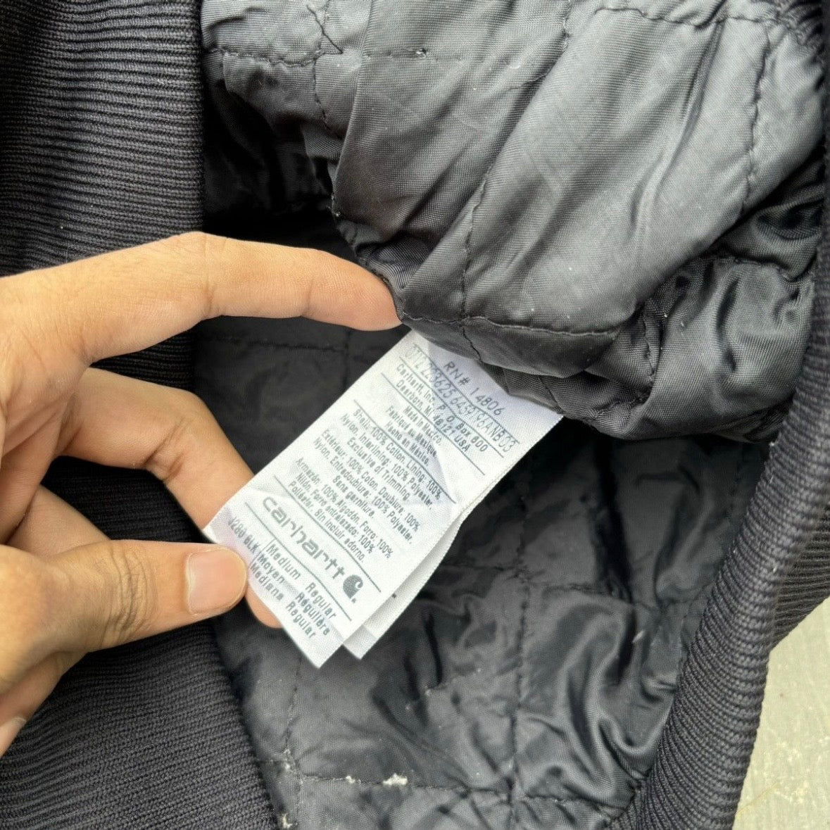 Vintage 00s Carhartt Active Jacket BLK M
