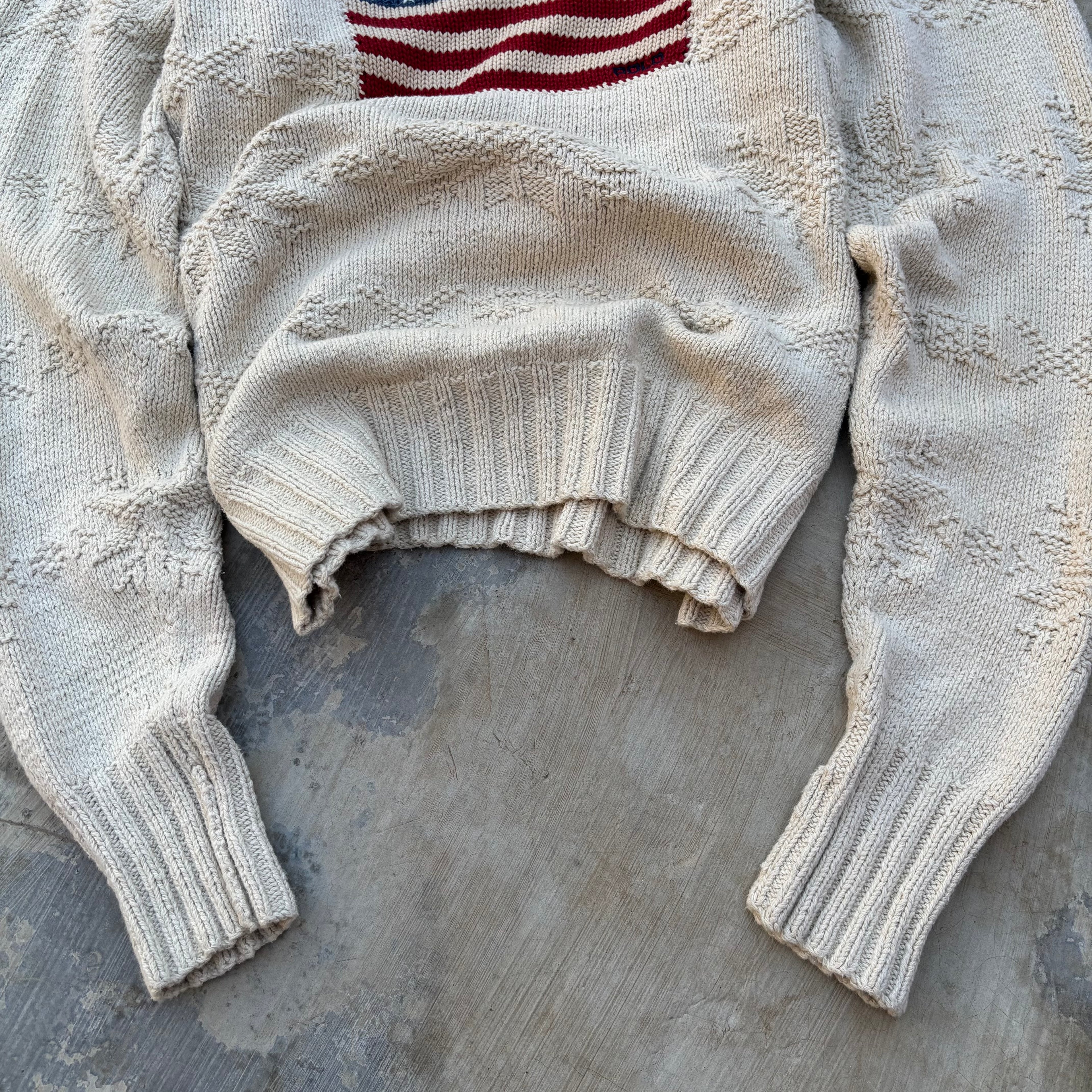 Vintage 90s Polo Ralph Lauren Knitwear L
