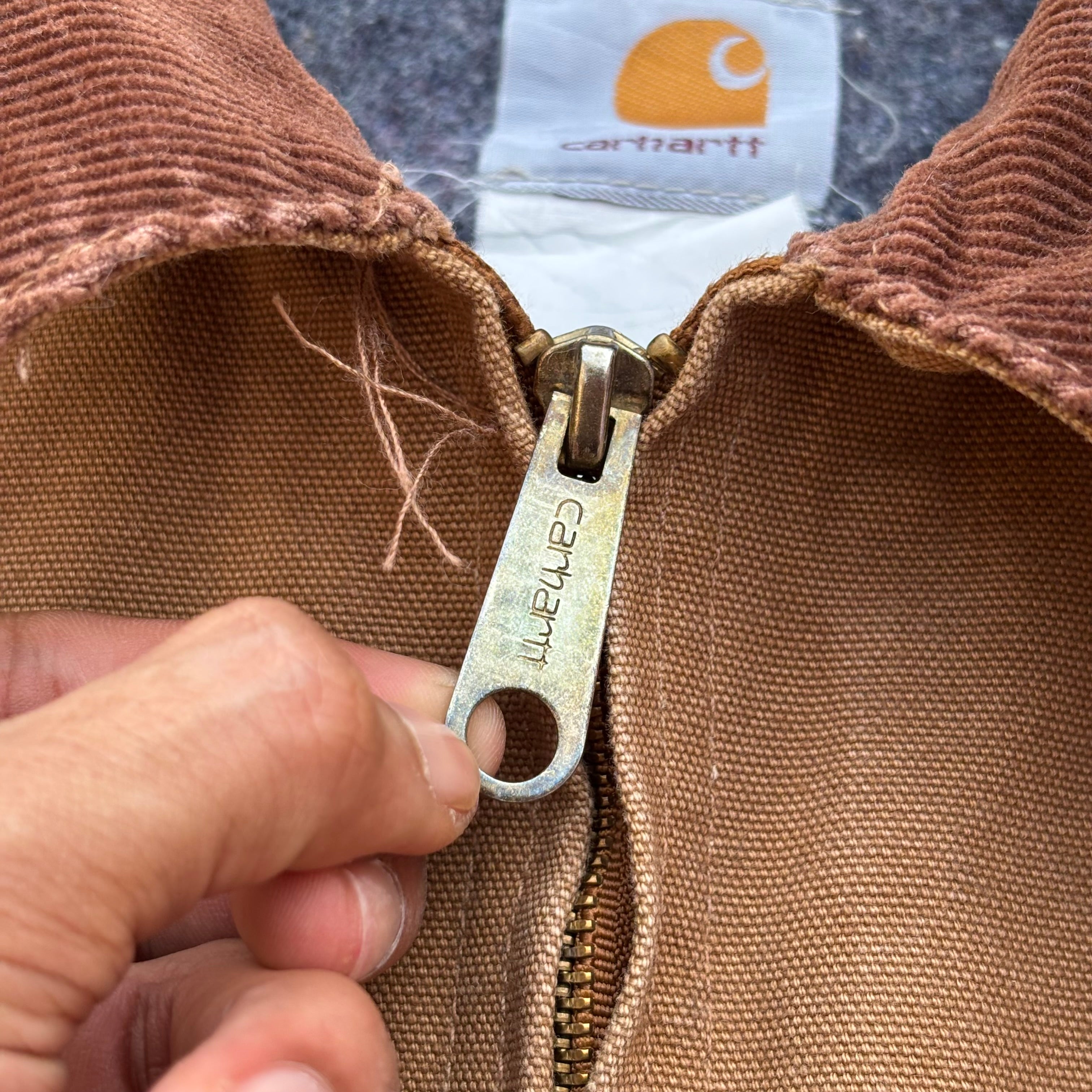 Vintage 00s Carhartt Detroit Jacket BRN L/XL