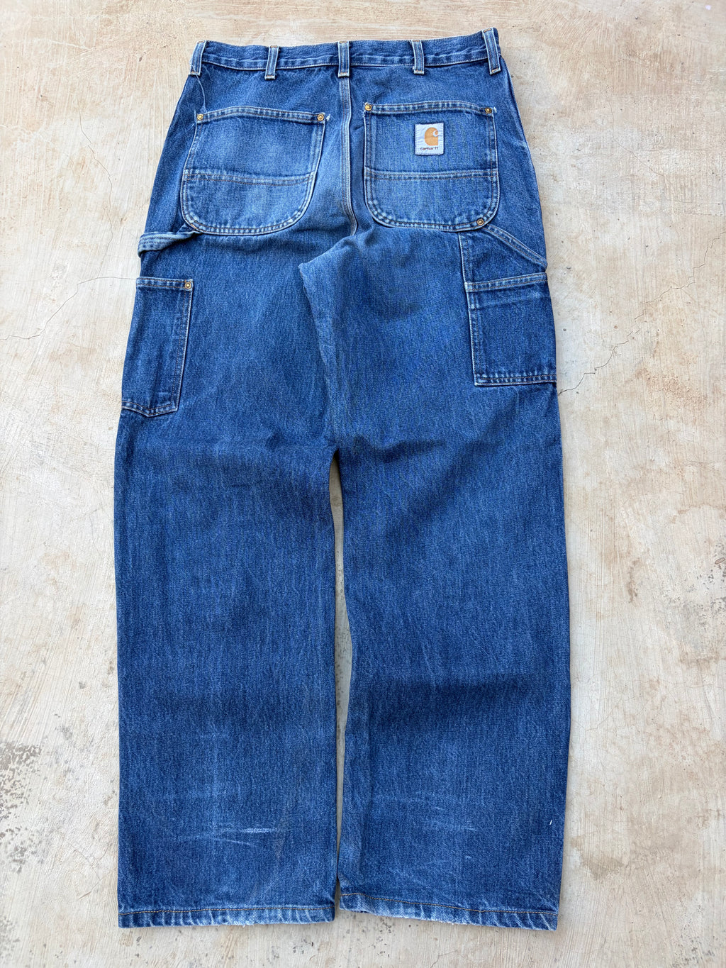 Vintage 00s Carhartt Double Knee Denim Pant 33
