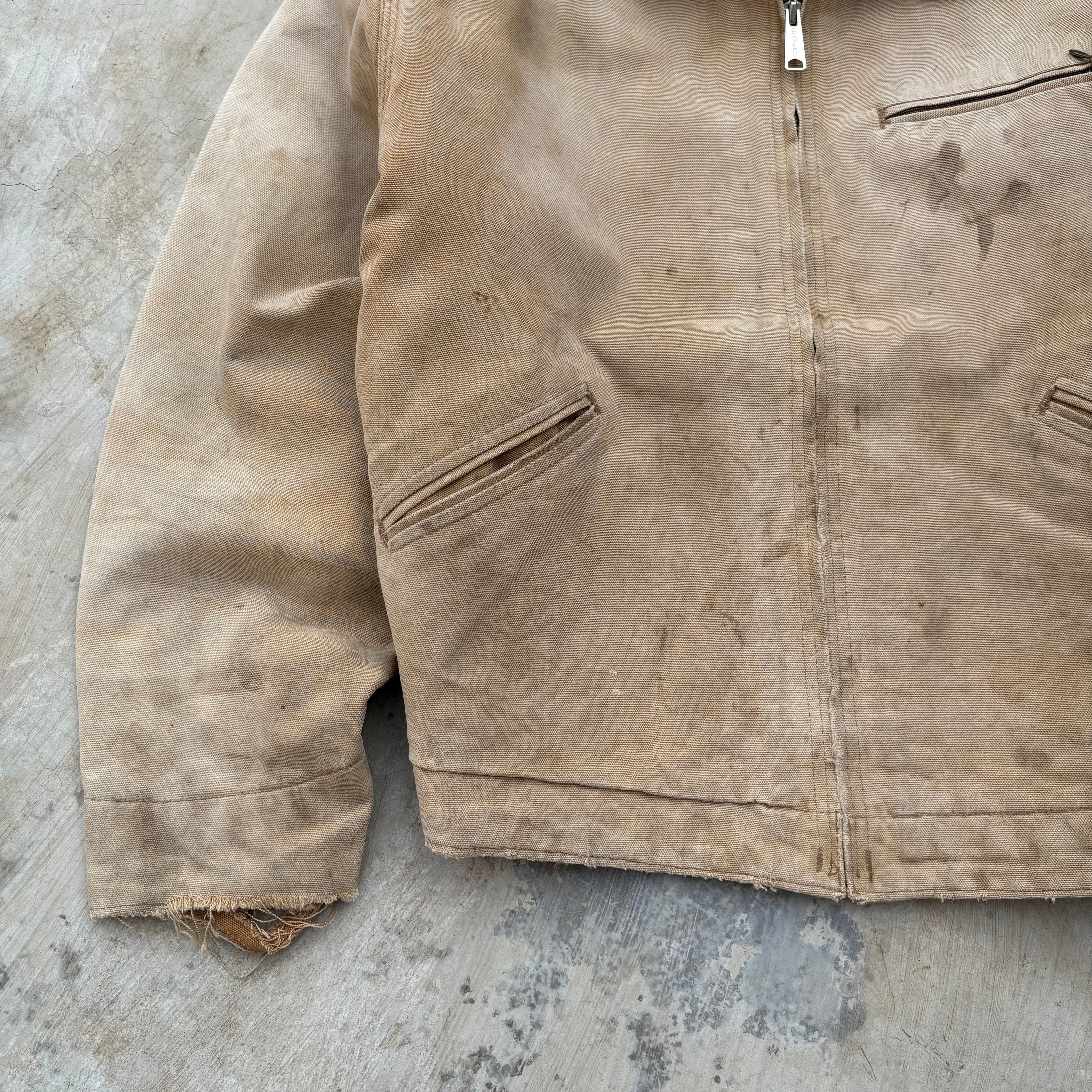 Vintage 90s Sunfaded Carhartt Detroit Jacket M/L