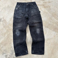Vintage 00s Carhartt Double Knee B01 BLK 34