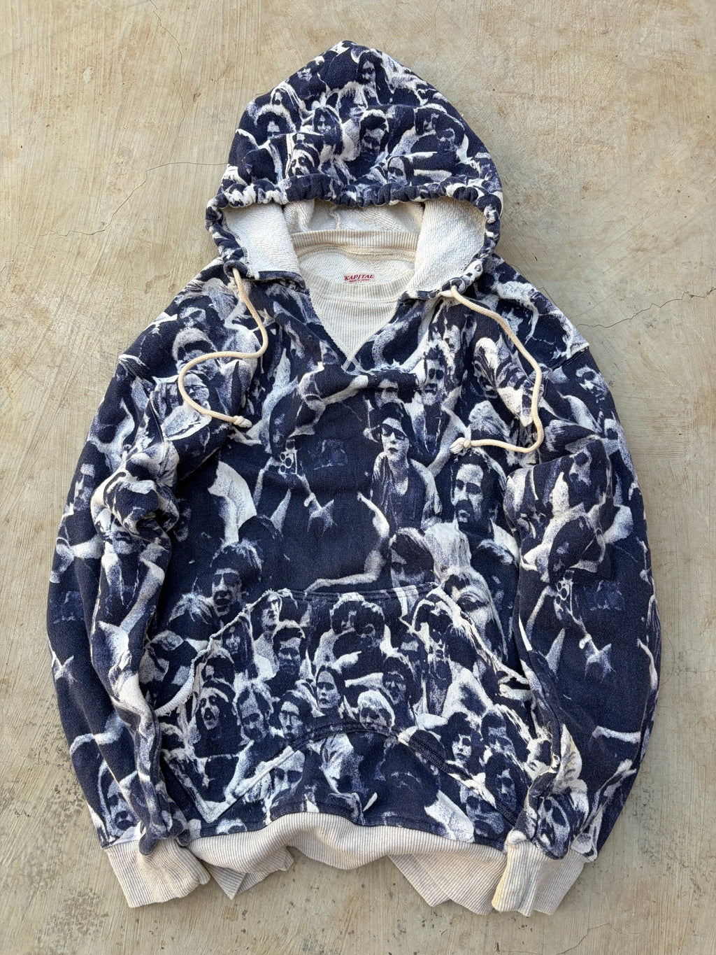 Vintage 00s Kapital WoodStock Festival AOP Hoodie L