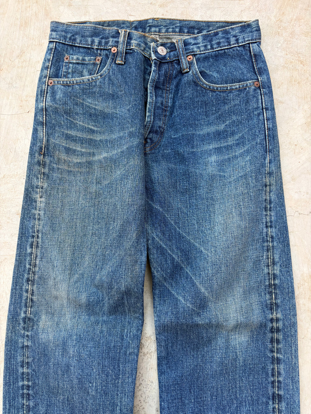 Vintage Levi’s 501XX Blue Denim Jeans Classic Straight Fit 30
