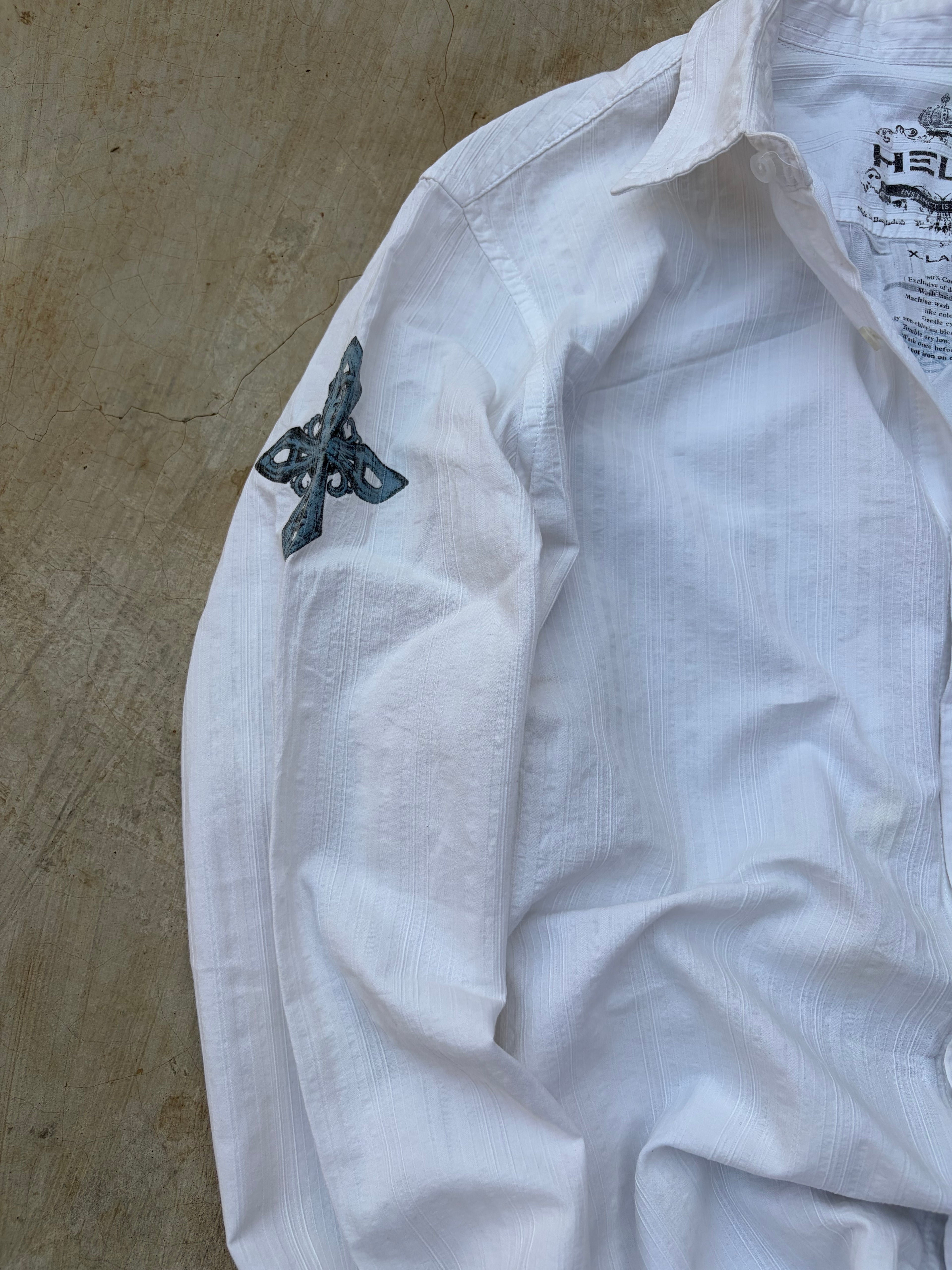 Vintage Helix Y2K "Redemption" Shirt L