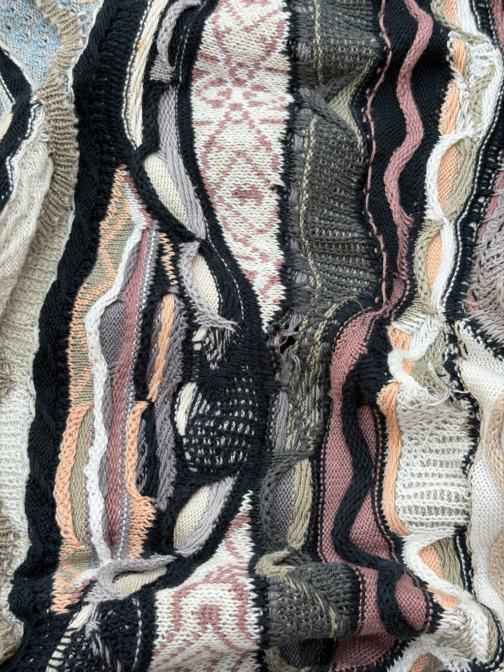 Vintage 90s Coogi 3D Knit Sweater L