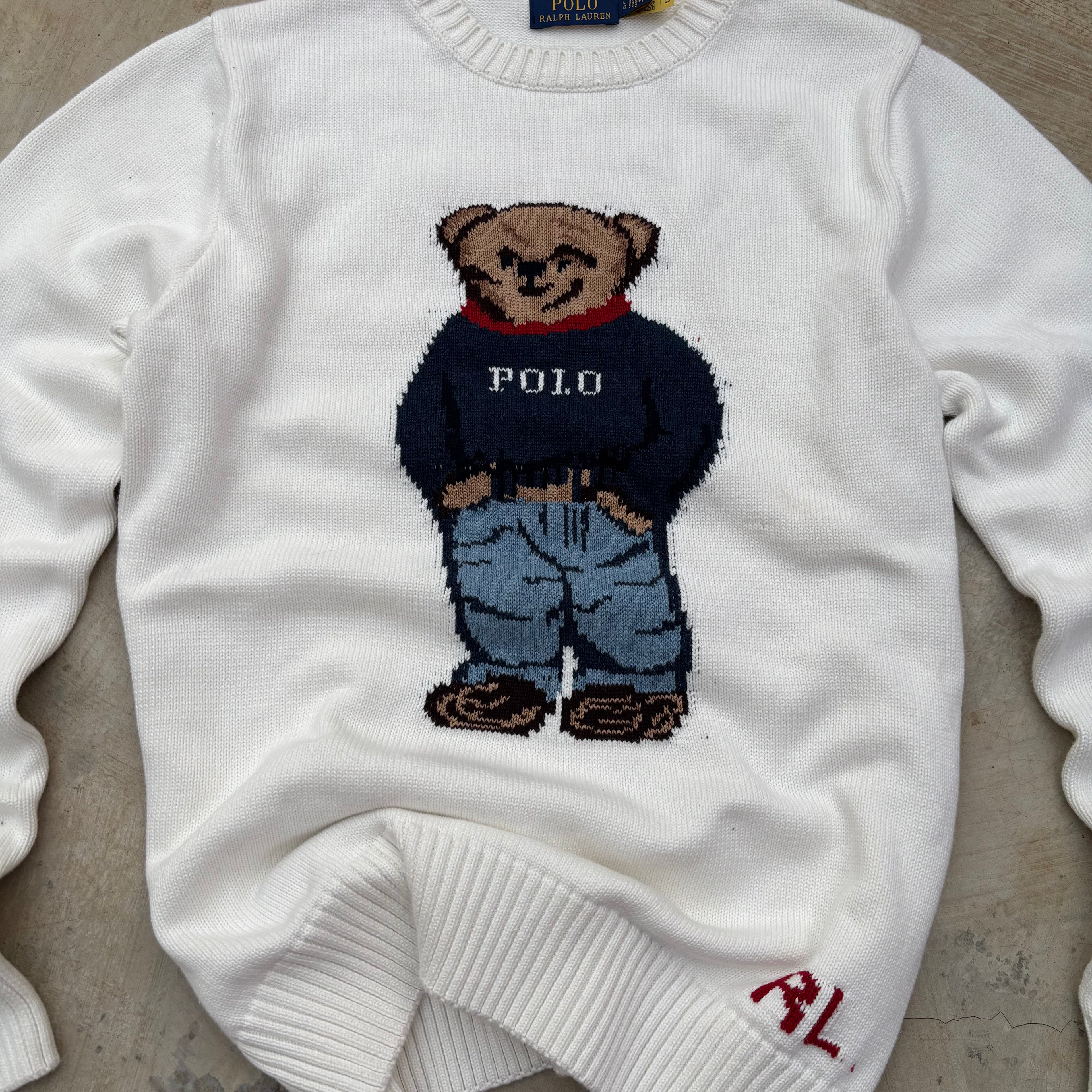 Polo Ralph Lauren Bear Deadstock Knitwear M/L