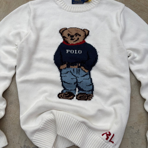 Polo Ralph Lauren Bear Deadstock Knitwear M/L