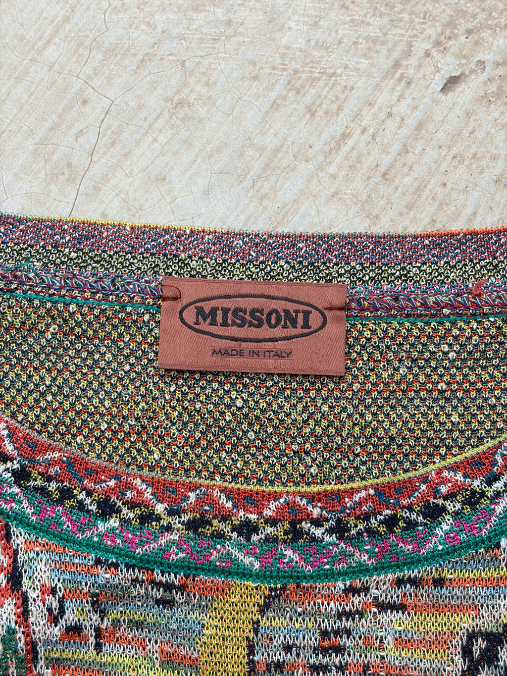 Vintage 90s Missoni Knitwear Sweater M