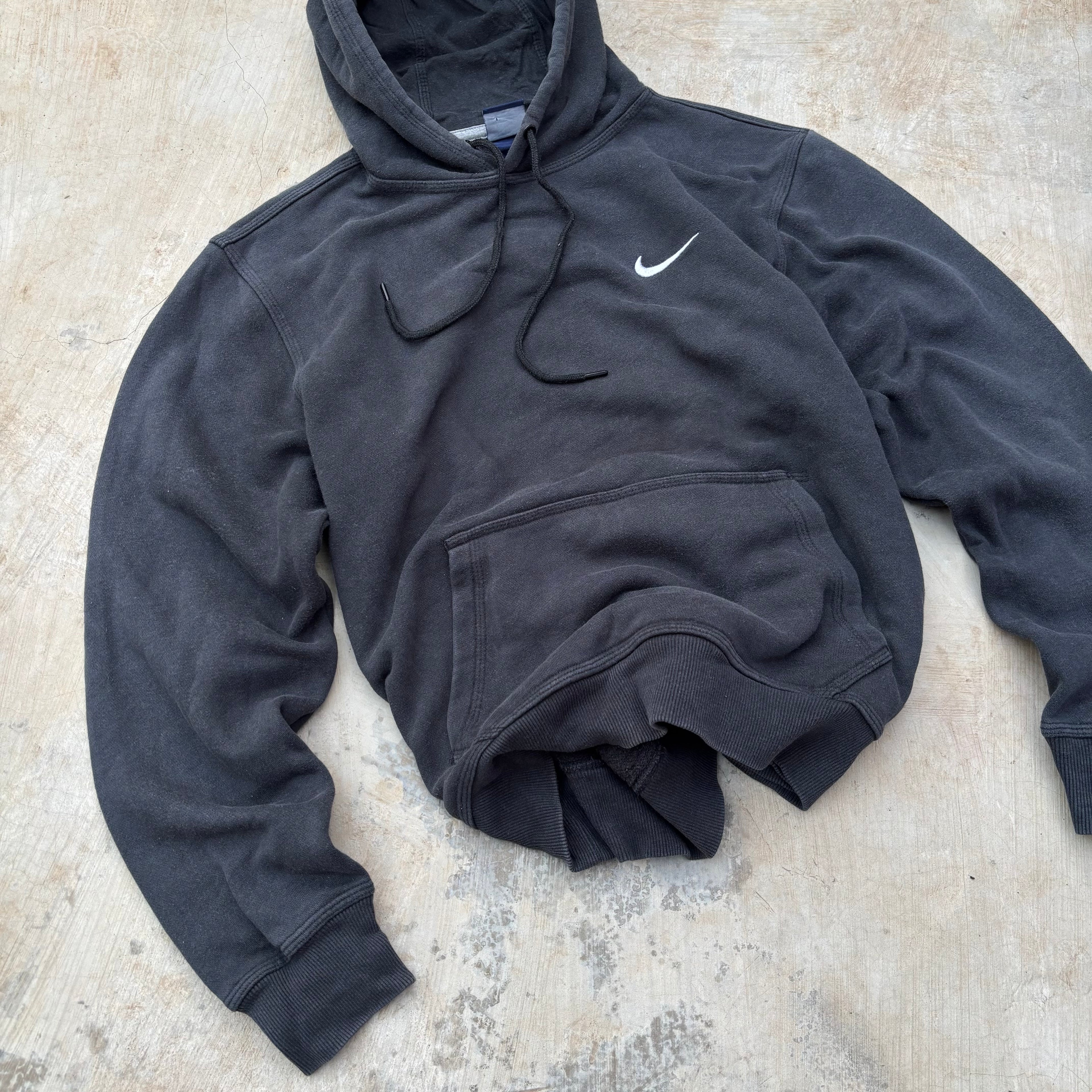 Vintage 00s Nike Swoosh Hoodie M/L