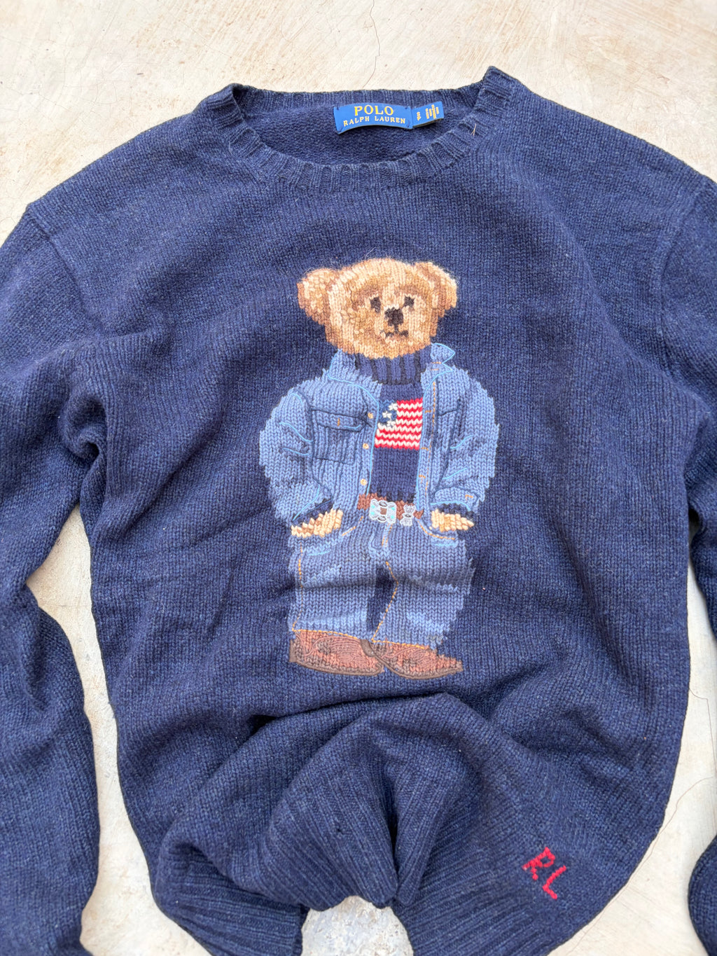 Vintage 00s Polo Ralph Lauren Kniwear S