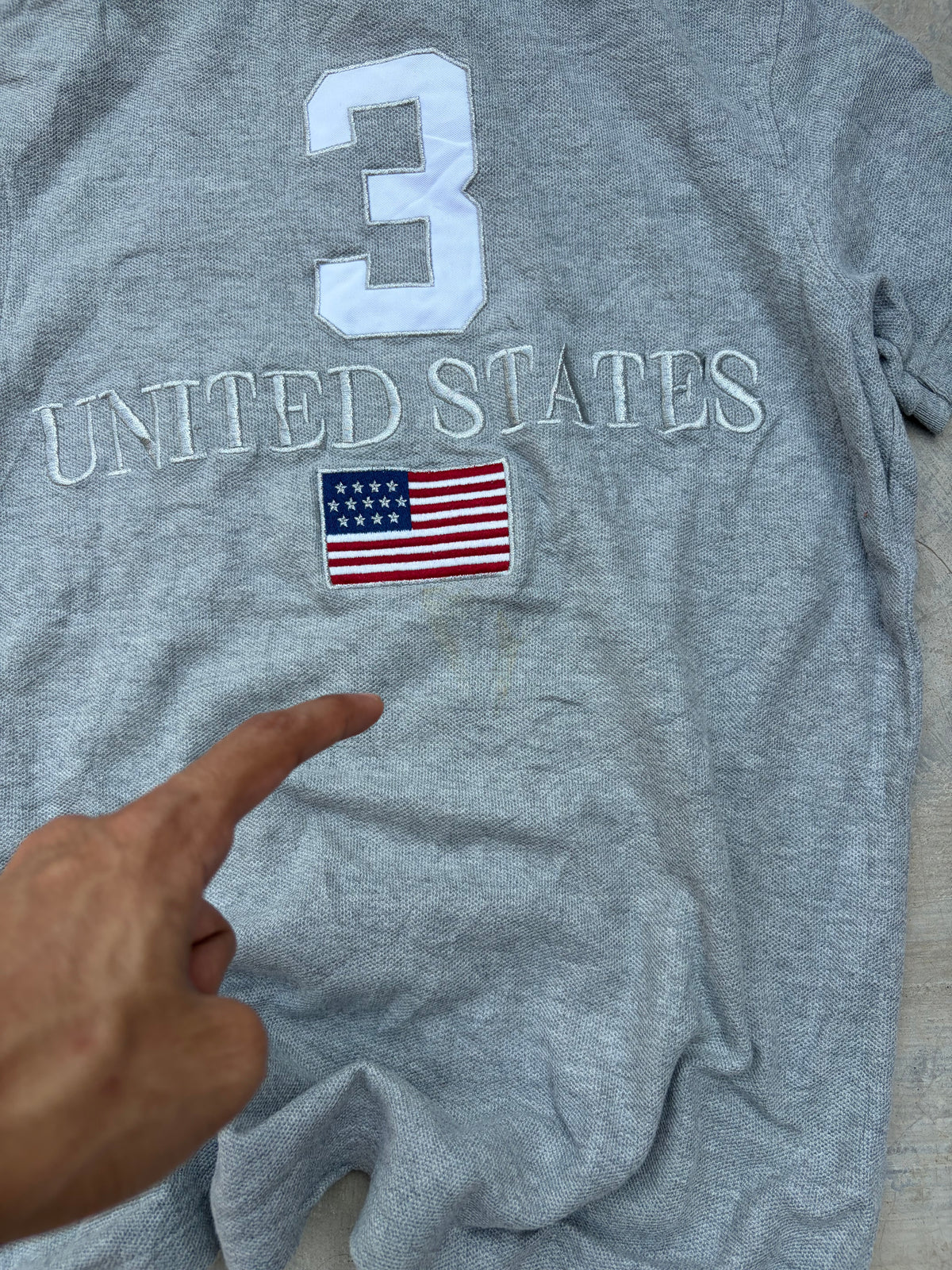 Vintage Polo Ralph Lauren USA Flag Polo Shirt XS/S