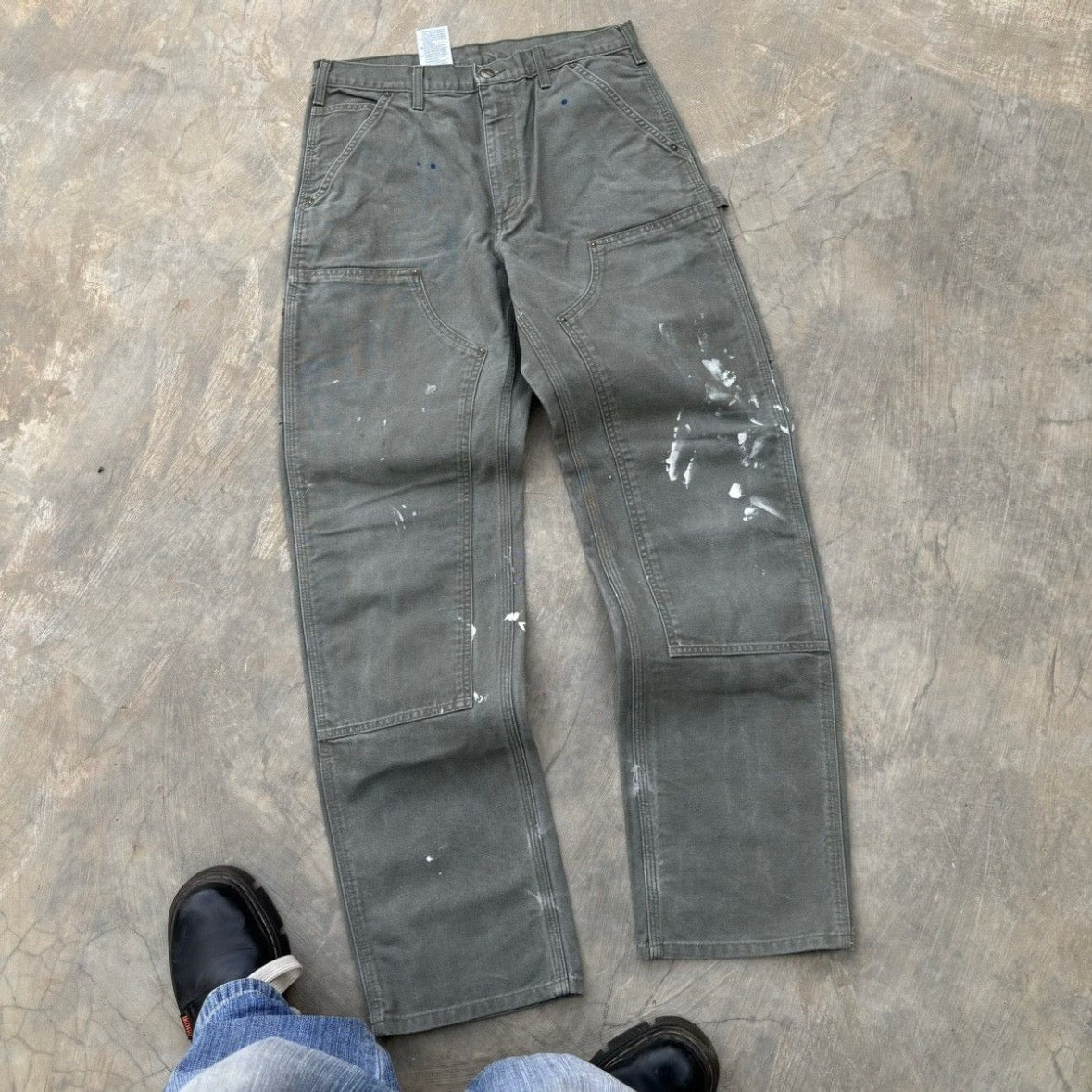 Vintage 00s Carhartt Double Knee Pant B136 Mos 32