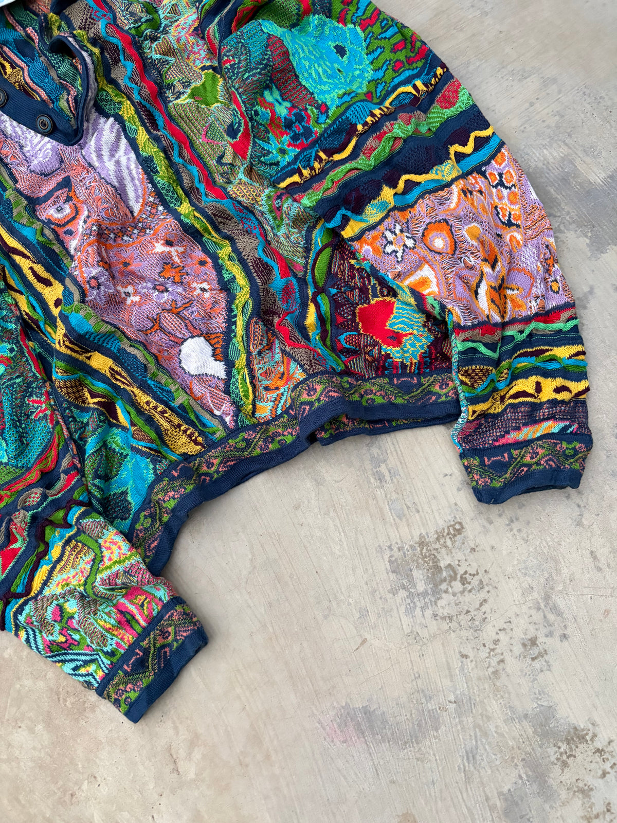 90s Ultra Rare COOGI Australia Animal Knit Sweater M