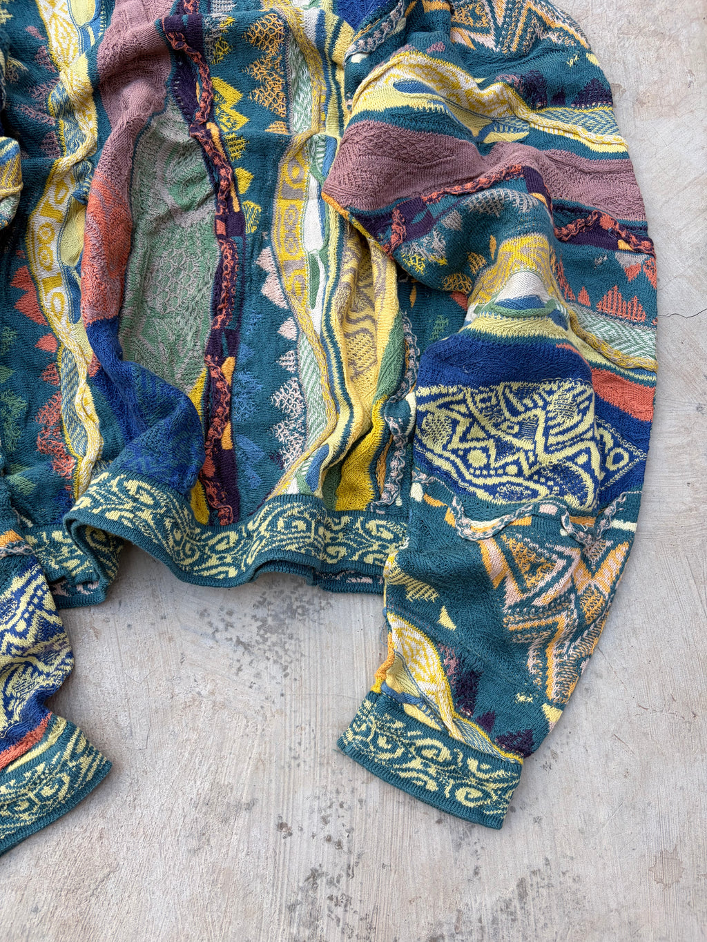 Vintage 90s Coogi Australia Mercerised Cotton Knit Sweater L
