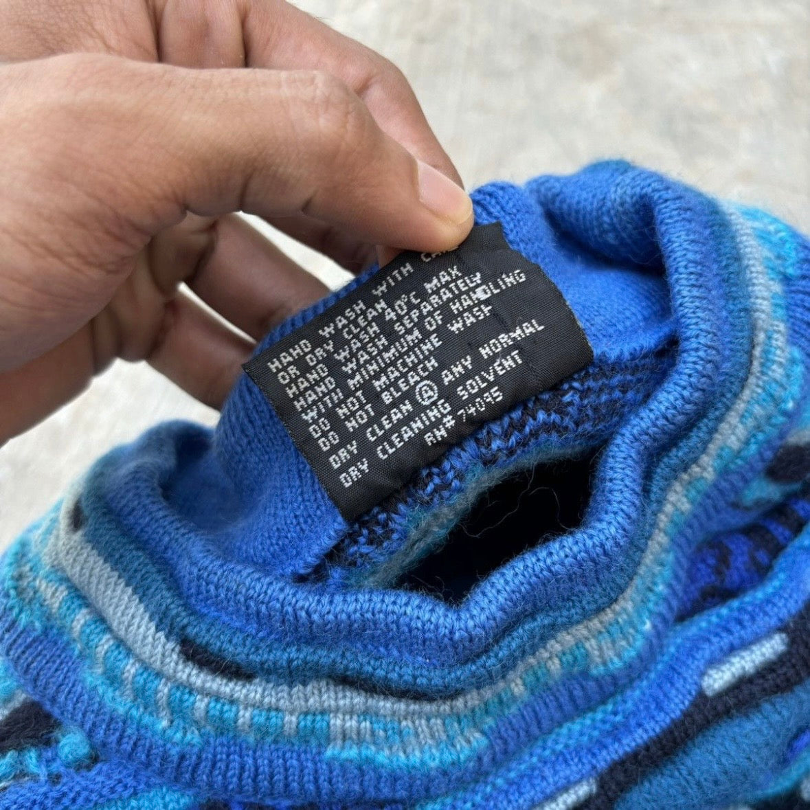 90s Coogi 3D Knitwear S/M