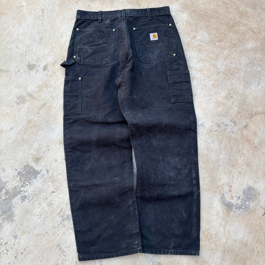 Vintage Sunfaded Carhartt Double Knee Pant 34