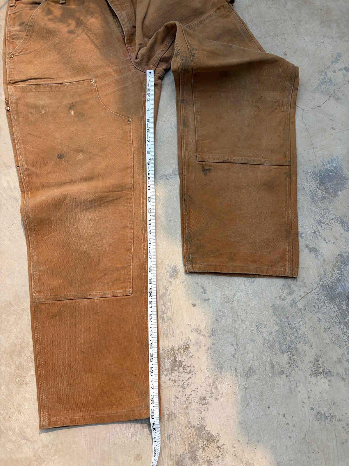 Vintage stained Carhartt Double Knee 36