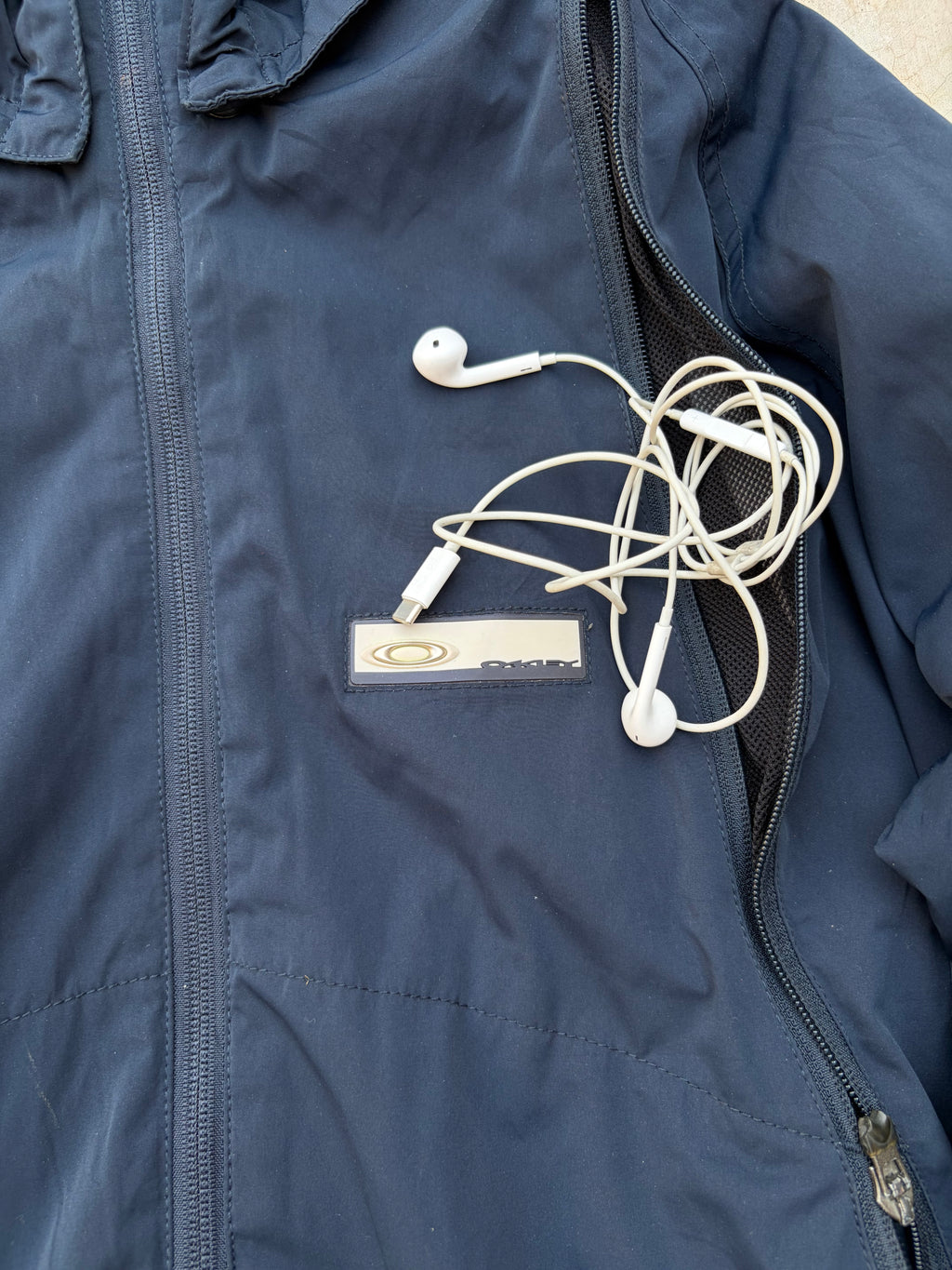 Vintage 2006 Oakley Nitro Fuel 2 Technical Jacket Navy XL