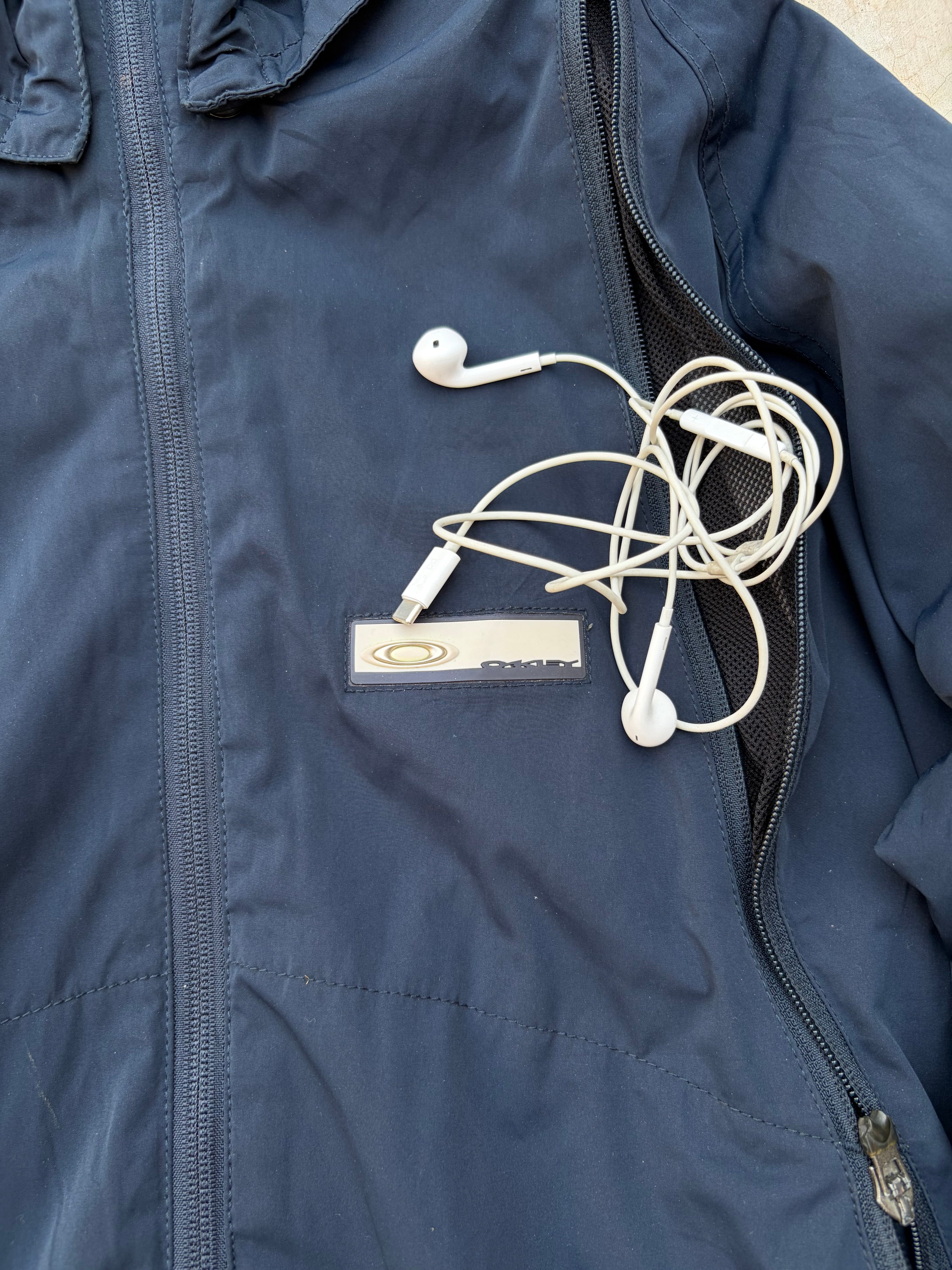 Vintage 2006 Oakley Nitro Fuel 2 Technical Jacket Navy XL