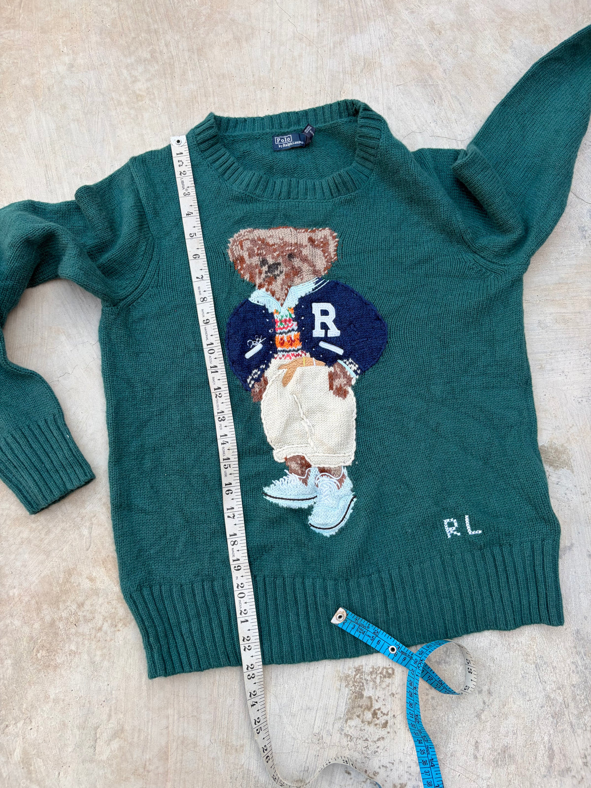 Vintage Polo Ralph Lauren Polo Bear Sweater S