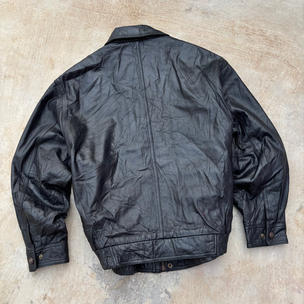 Vintage 90s Tipi Cosi Leather Jacket M/L