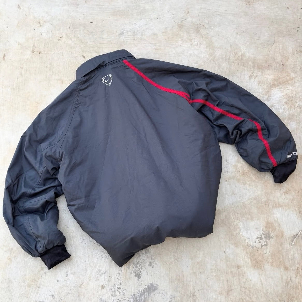Vintage Nike Manchester Puffer Jacket Long XL