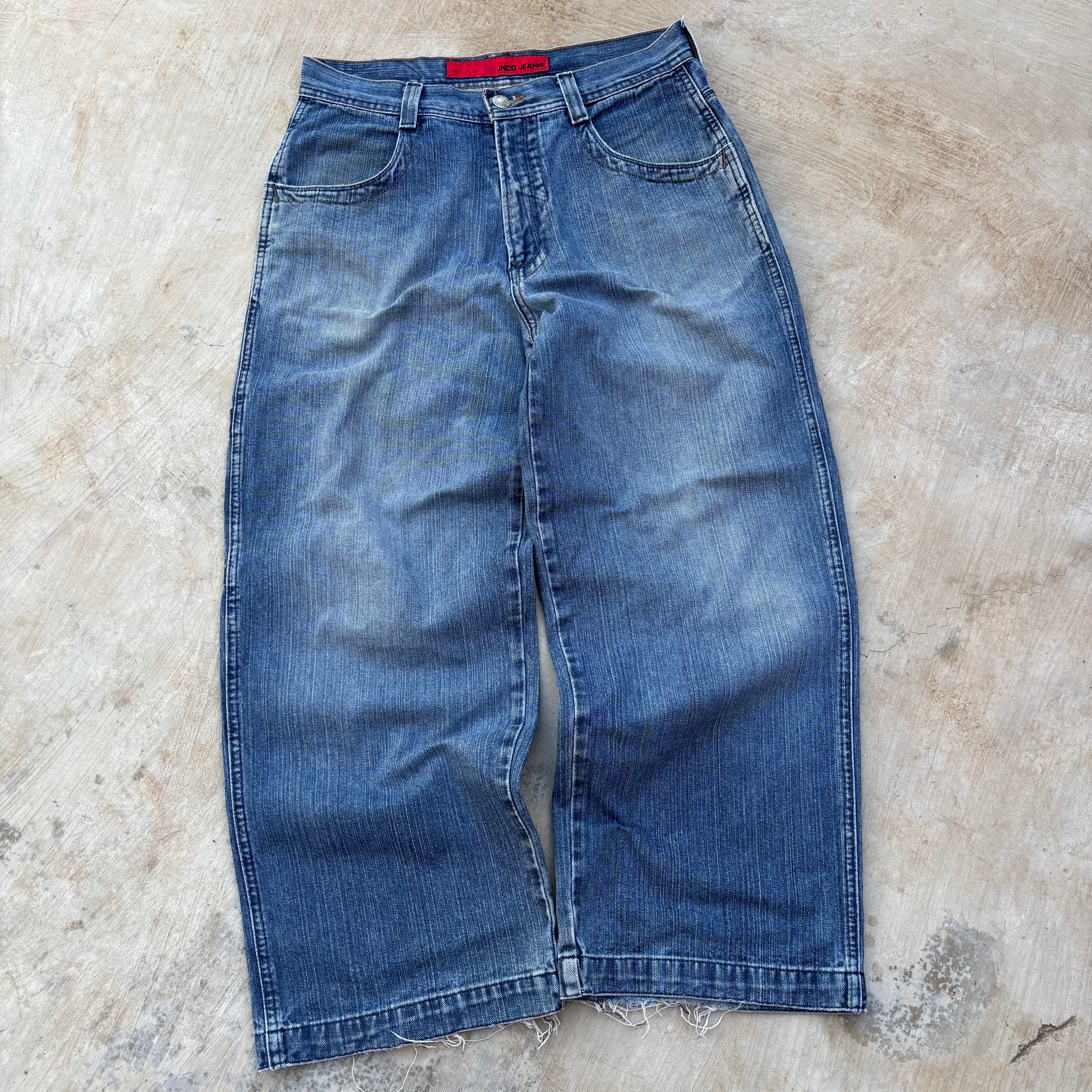 Vintage 90s Jnco Fireskull Jeans 33