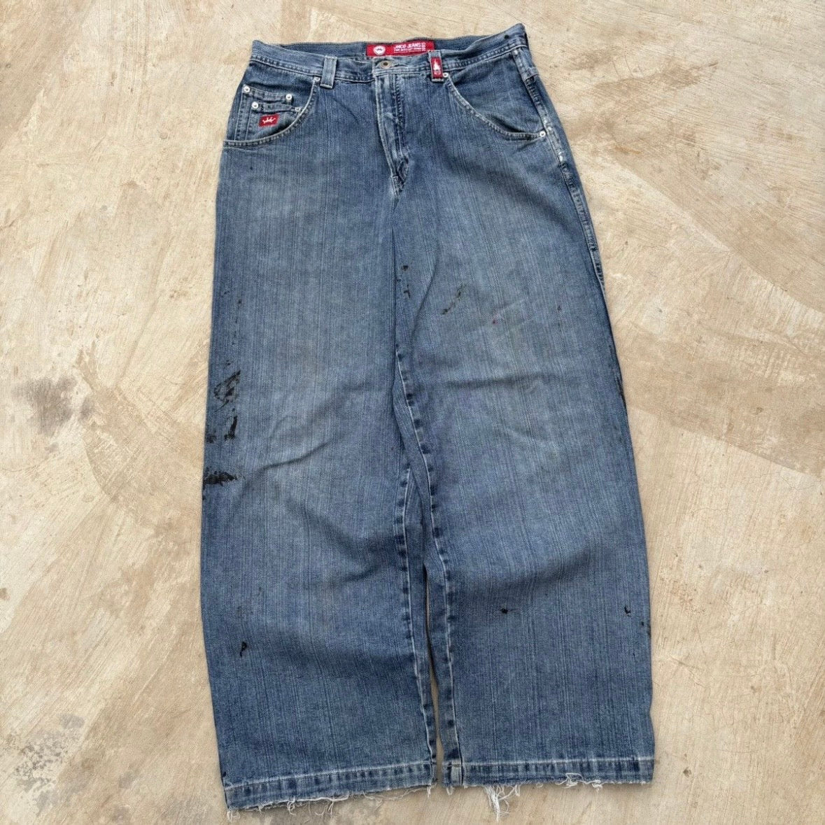Vintage 90s Jnco Spell Out Jeans 36