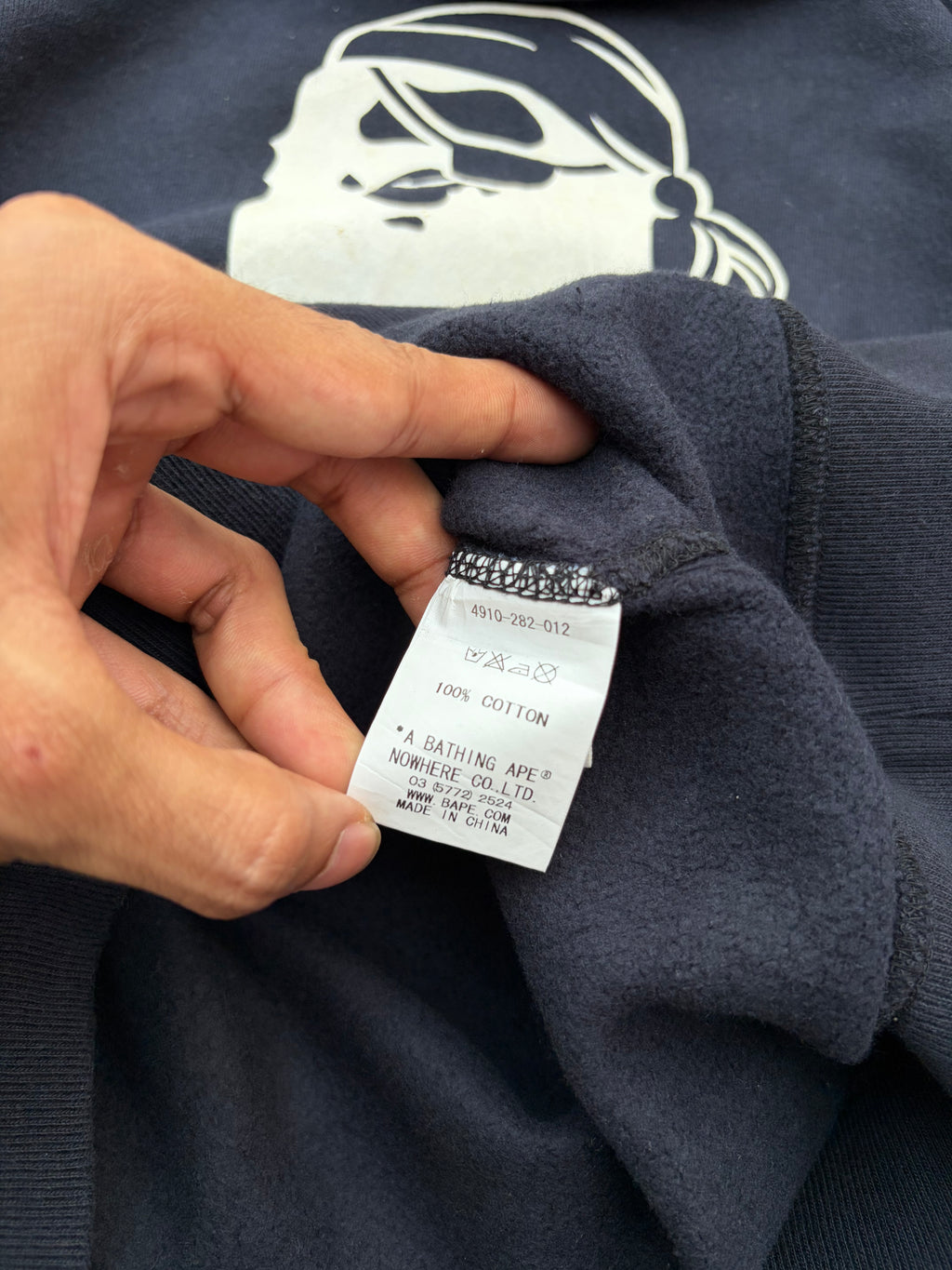 Vintage Bape Pirates Hoodie XS