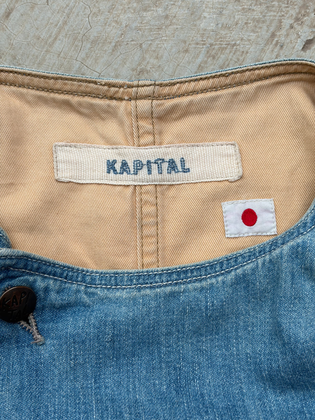 Vintage 00s Kapital Kiro Hirata Asymmetric Denim Coat Women S