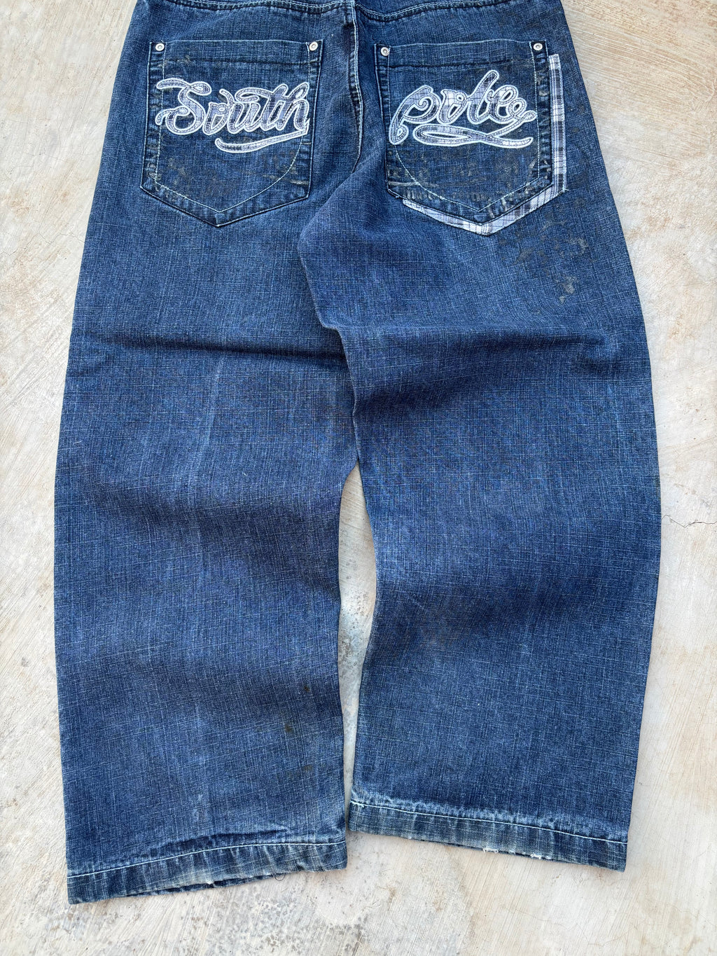 Vintage 90s SouthPole SpellOut Jeans 34