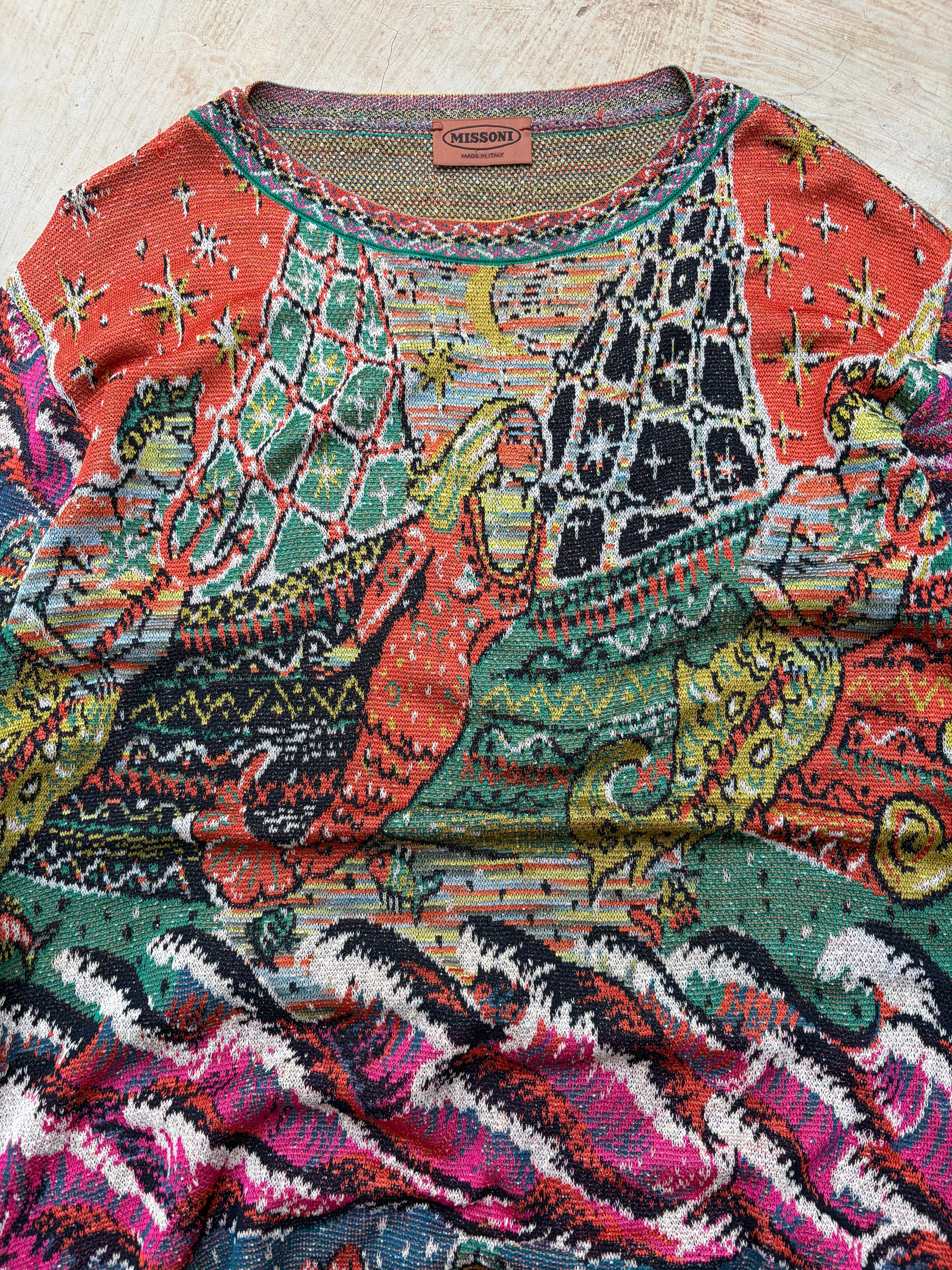 Vintage 90s Missoni Knitwear Sweater M