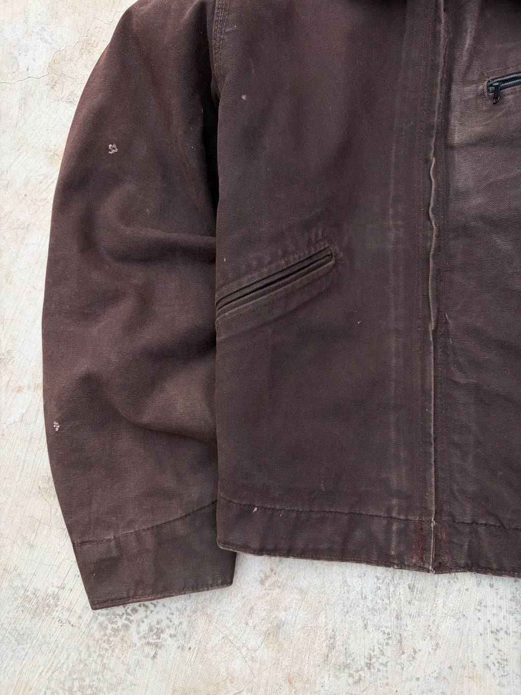 Vintage 00s Carhartt Detroit Jacket J97 DKB M/L