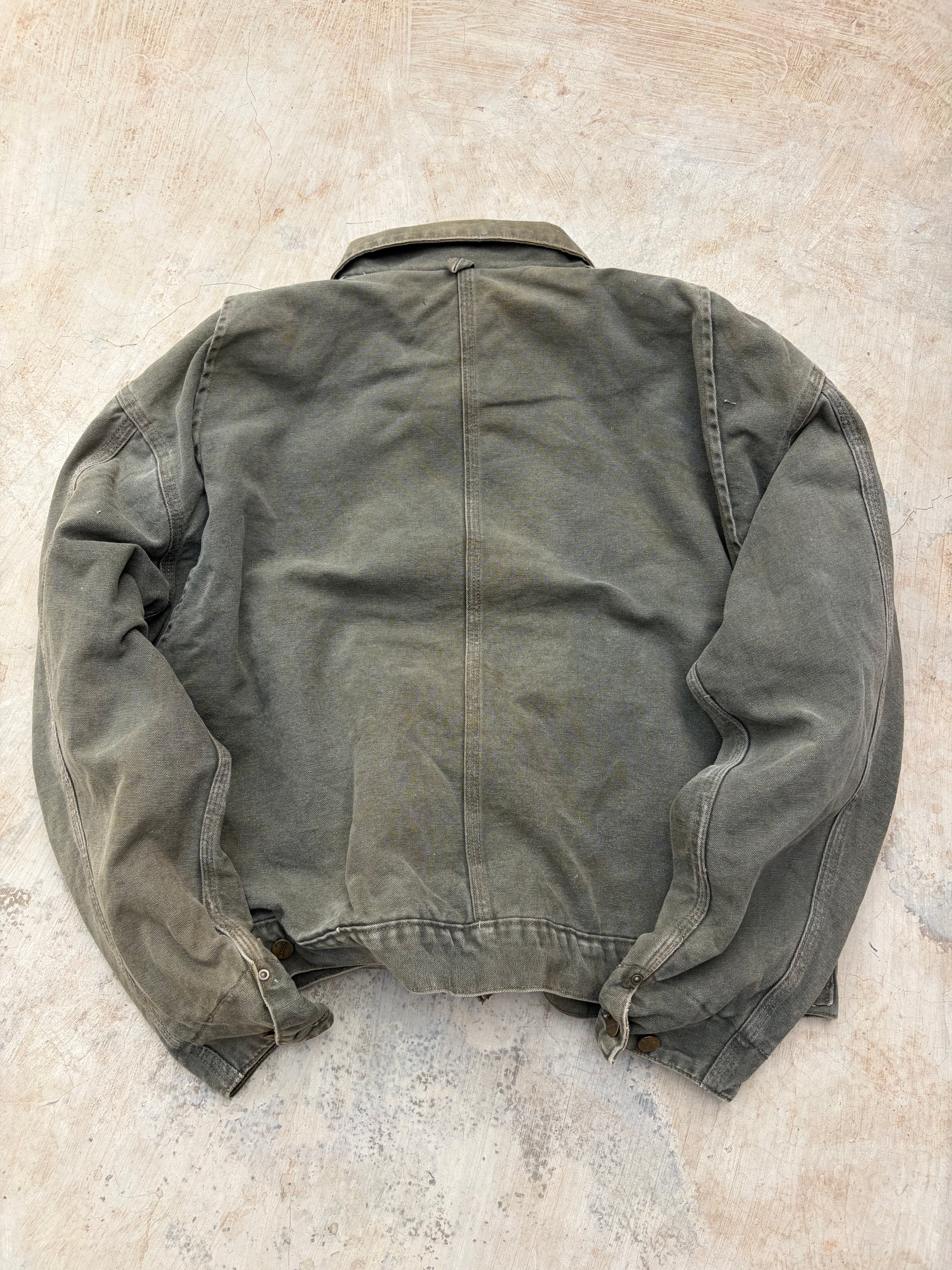 Vintage 90s 1996 Carhartt Aztec Coat XL