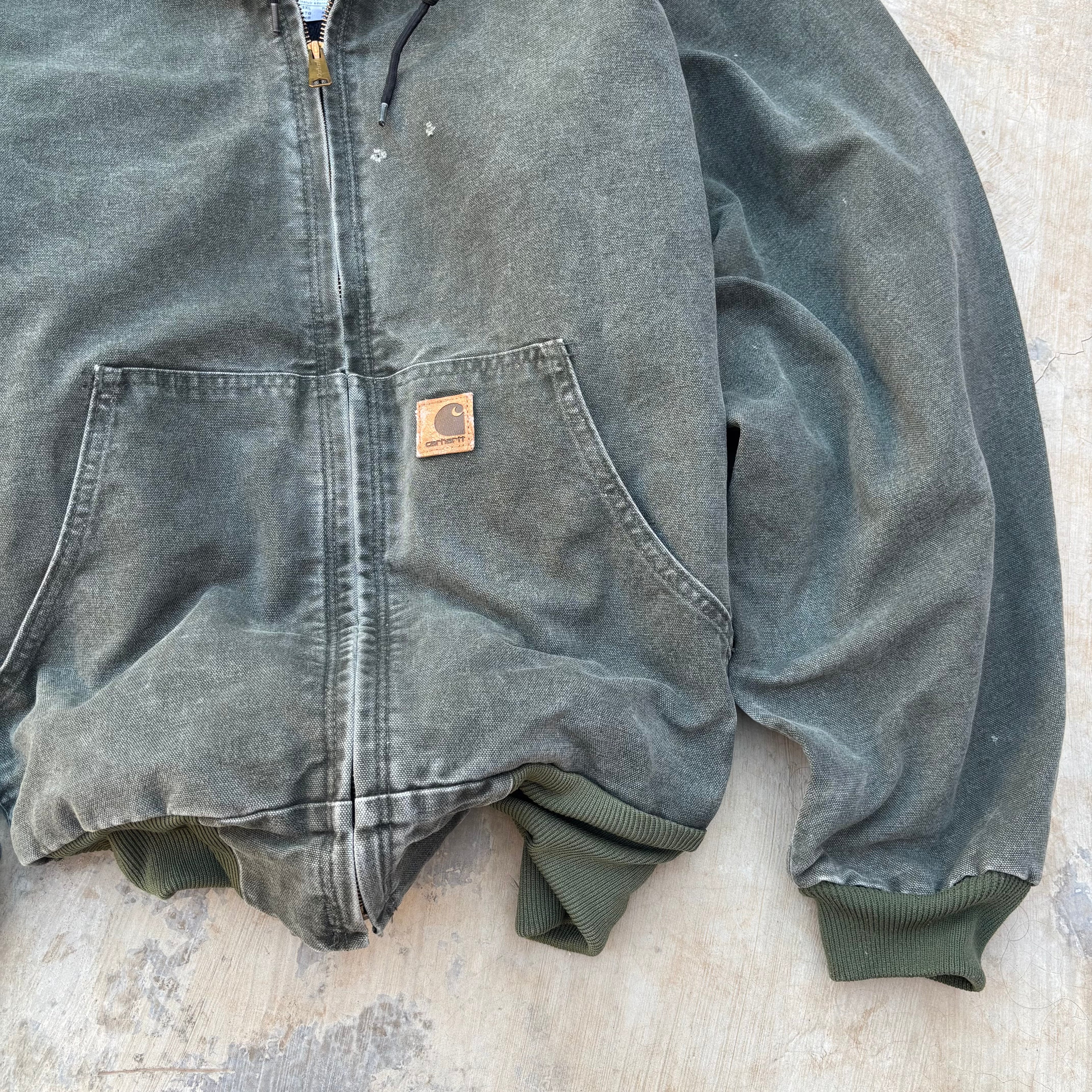 Vintage 00s Carhartt Active J25 Mos XL