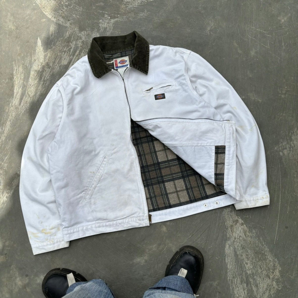 Vintage 90s Dickies Flannel Lined Jacket XL