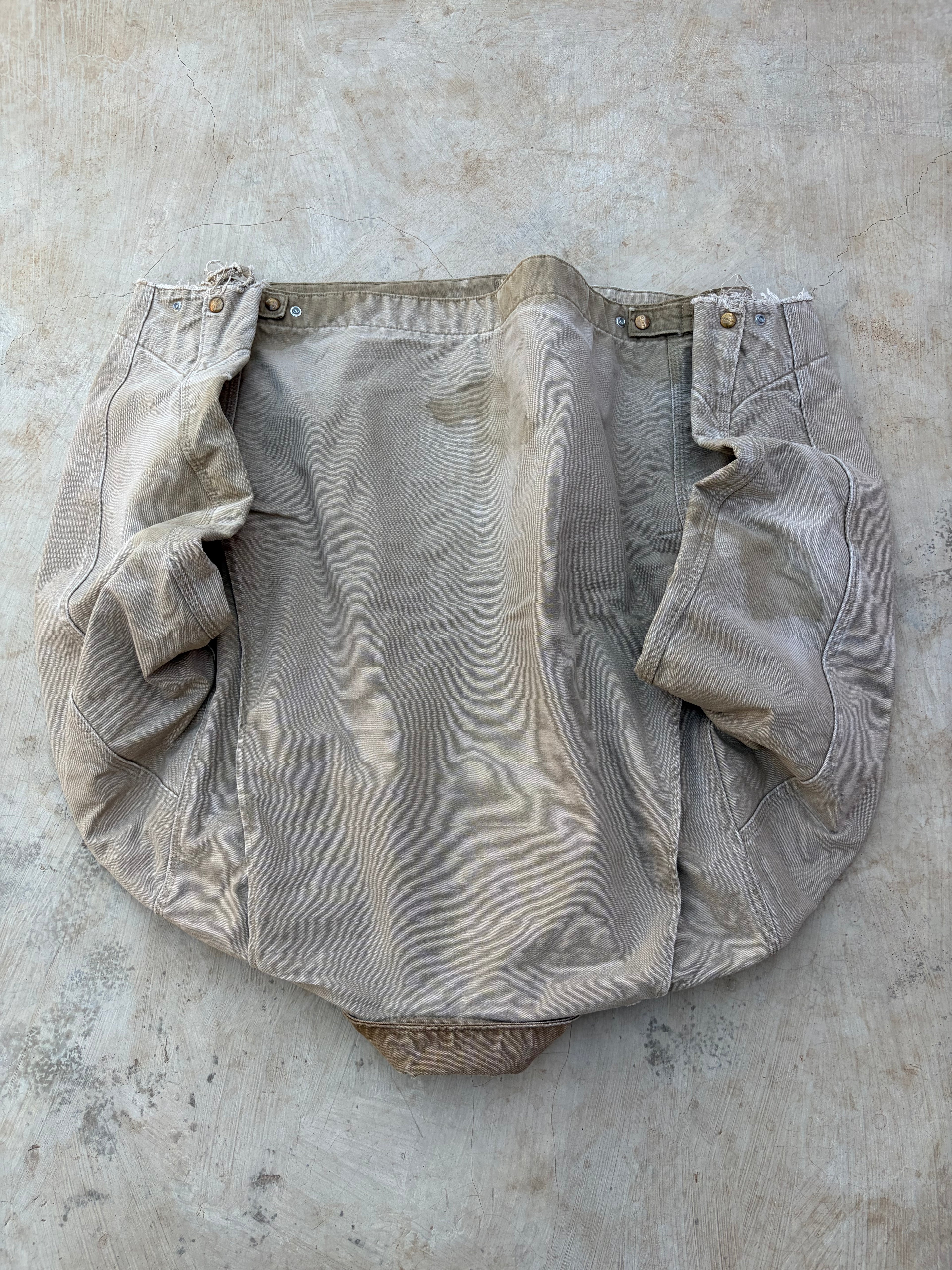Vintage 00s Sunfaded Carhartt Detroit Jacket J97 266 XL
