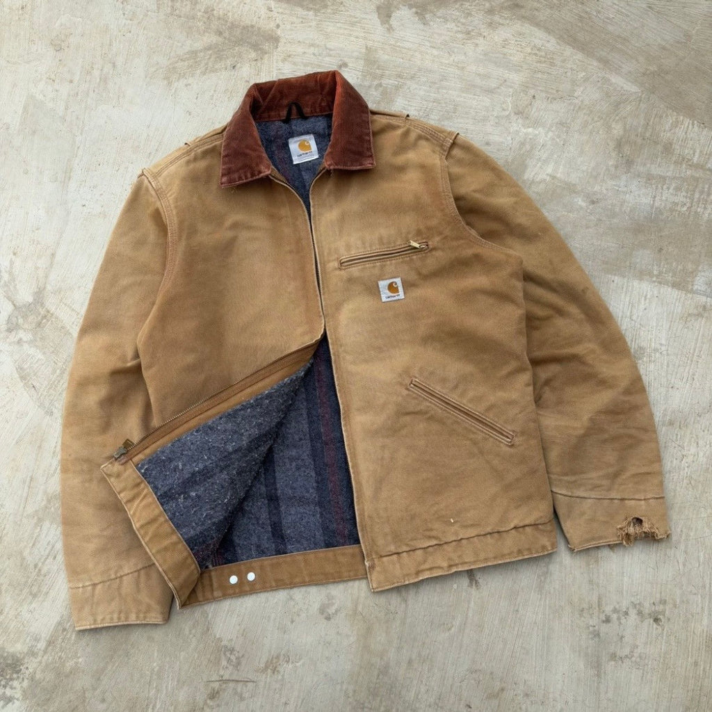 Vintage 00s Carhartt Detroit Jacket BRN M