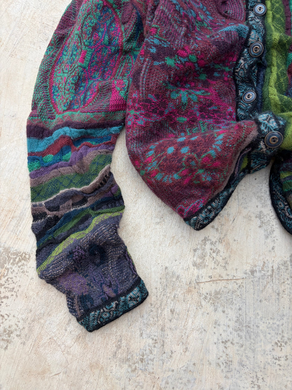 Vintage 90s Coogi Cardigan M