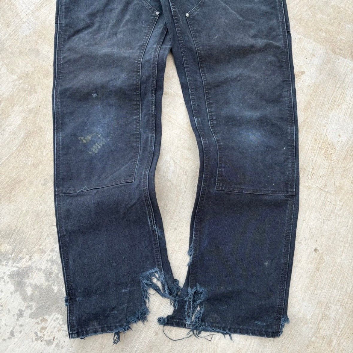 Vintage thrashed Carhartt Double Knee Pant 34