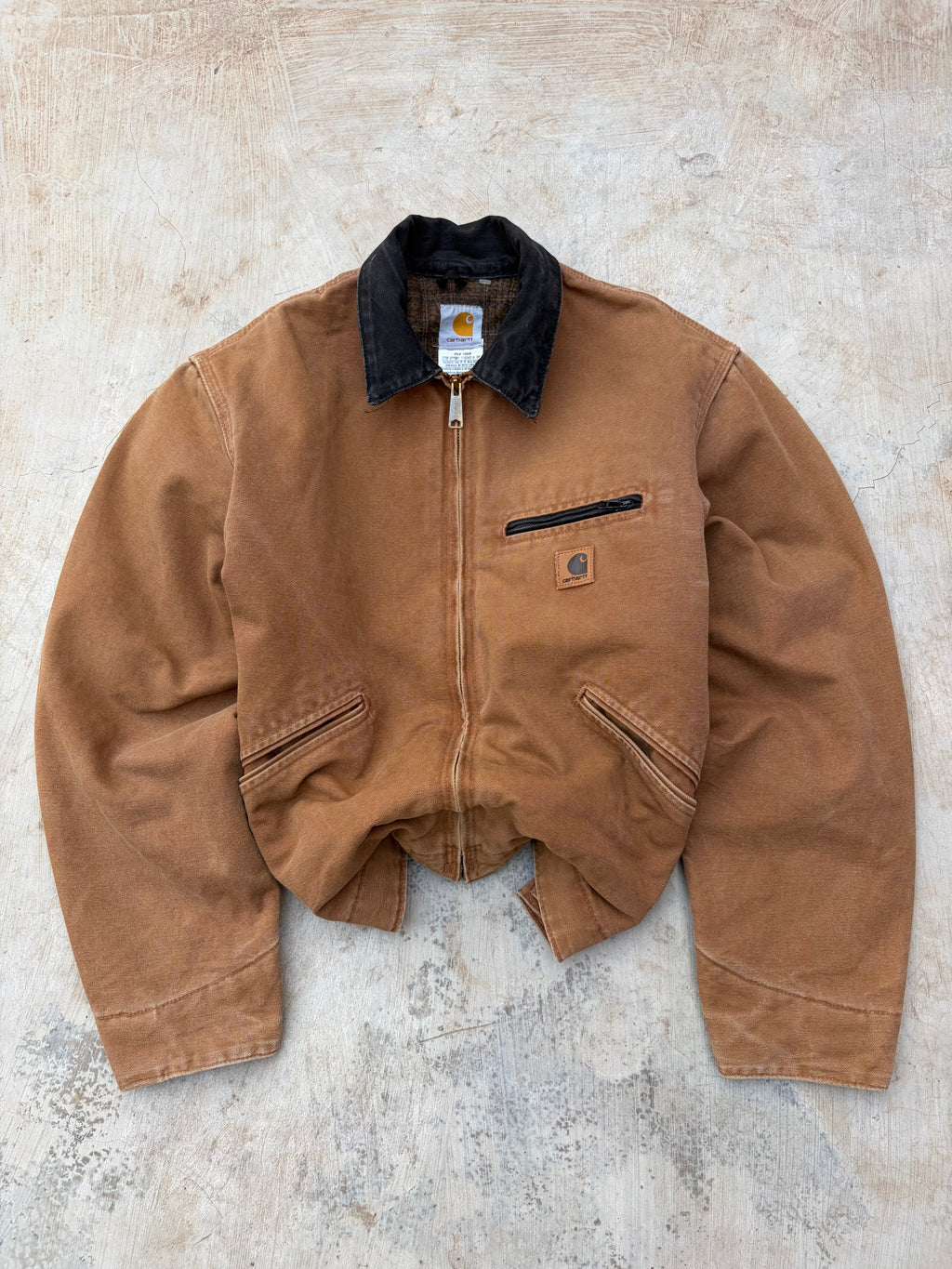Vintage 00s Carhartt Detroit Jacket  J97 BRN M