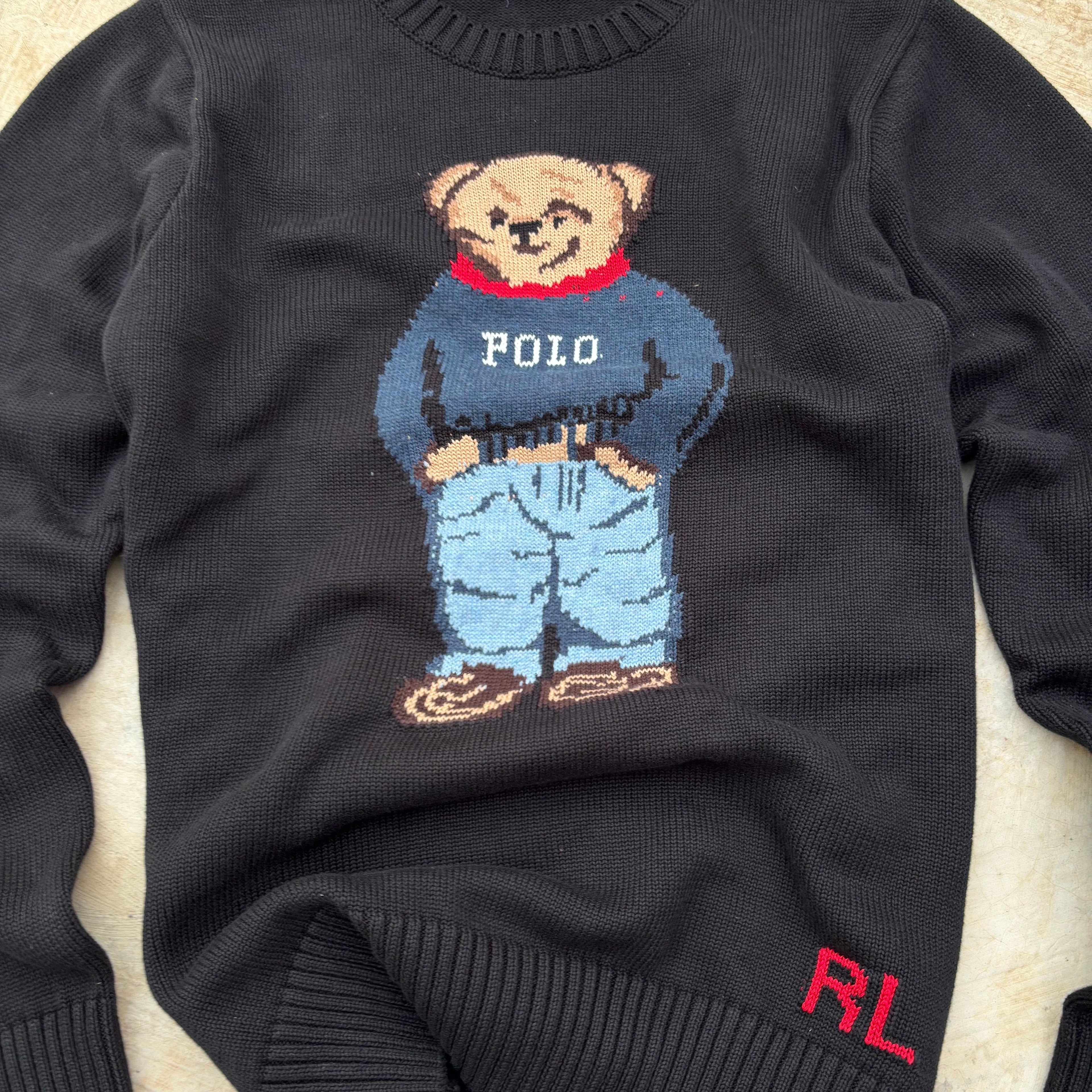 Polo Ralph Lauren Bear Deadstock Knitwear M/L