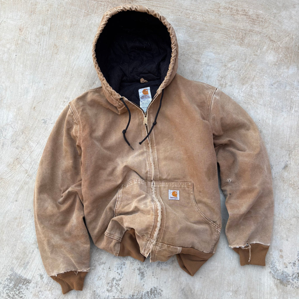 Vintage Carhartt Active Jacket WJ130 BRN M