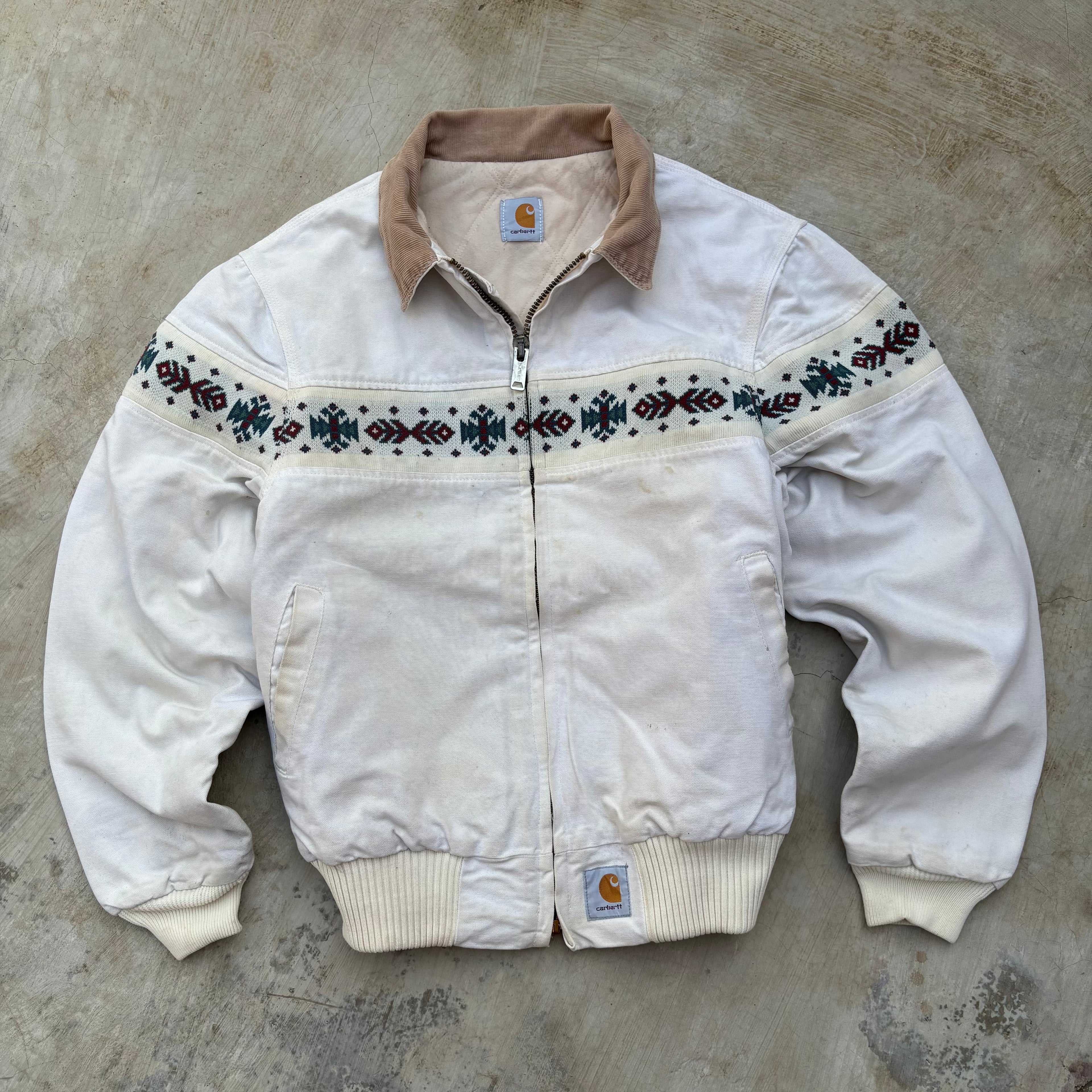 Beautiful 90s 1995 Carhartt Santa FE Aztec Jacket M