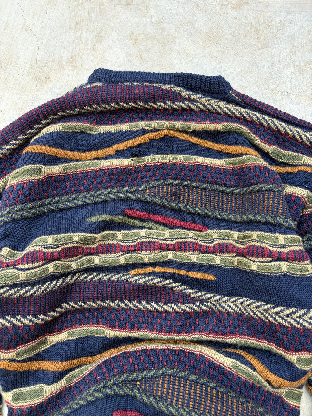 Vintage 90s Geccu Coogi Style Sweater L