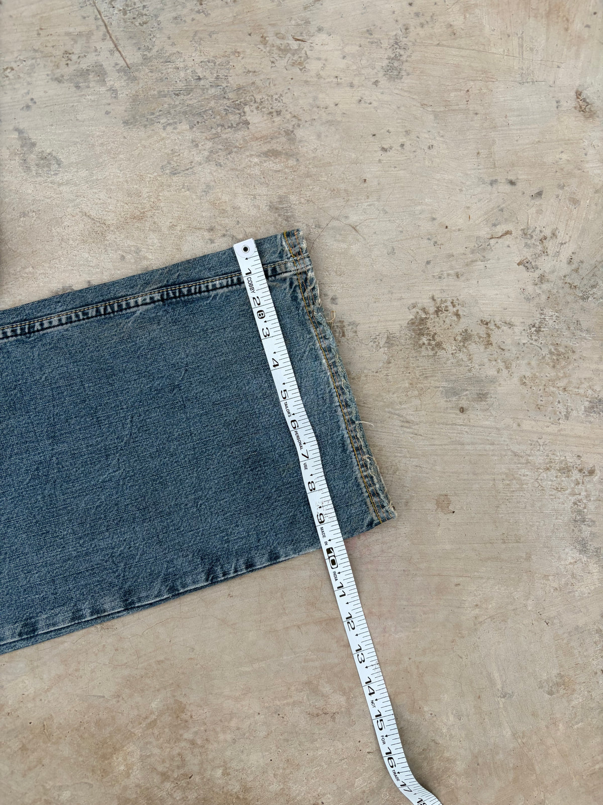 Rare Vintage Levi’s Engineered Jeans – Asymmetric Button Fly Denim 34