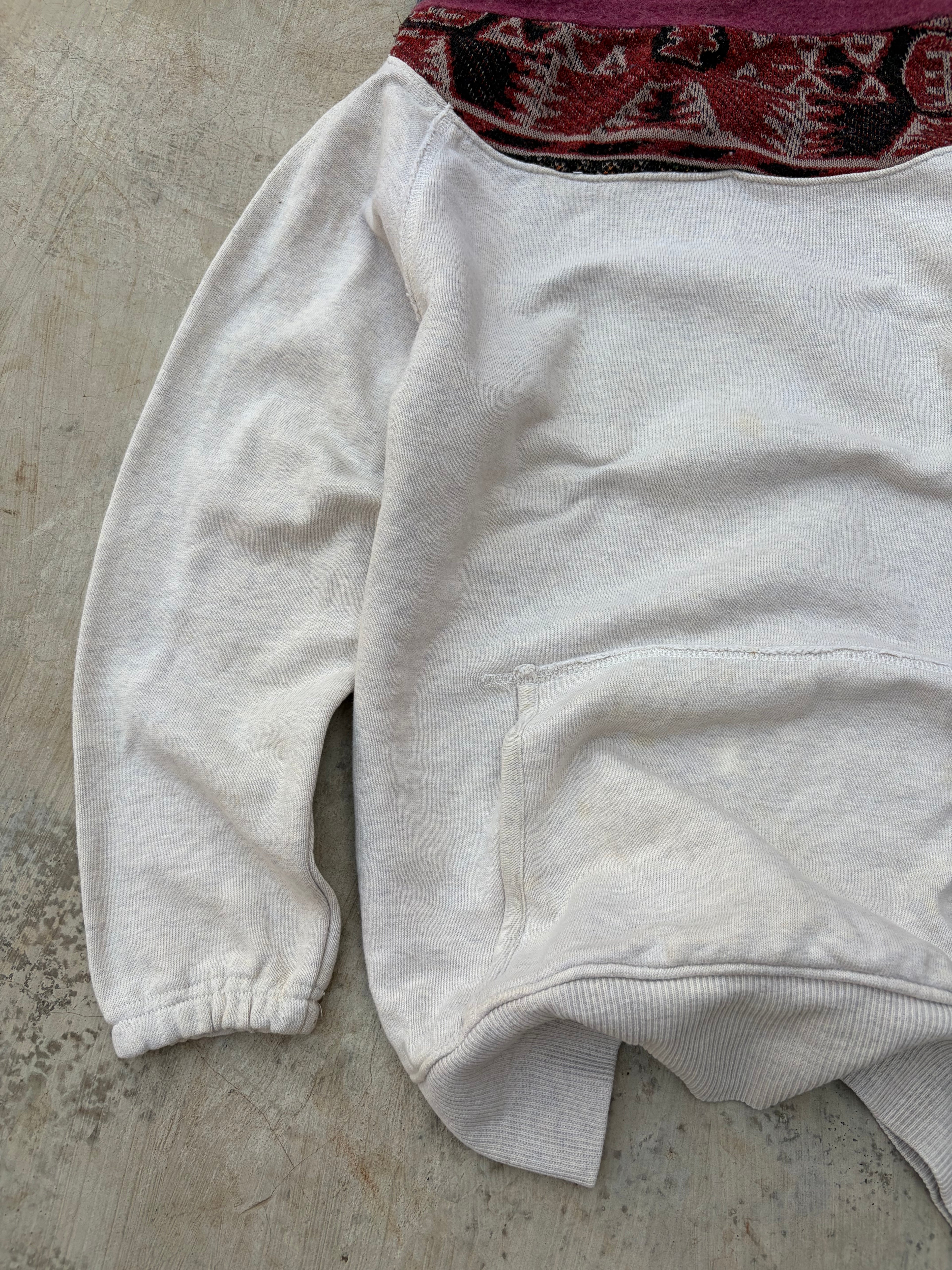 Vintage 00s Kapital Native Navajo Blanket Fleece Hoodie XS