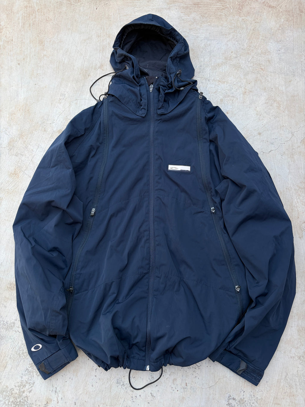 Vintage 2006 Oakley Nitro Fuel 2 Technical Jacket Navy XL