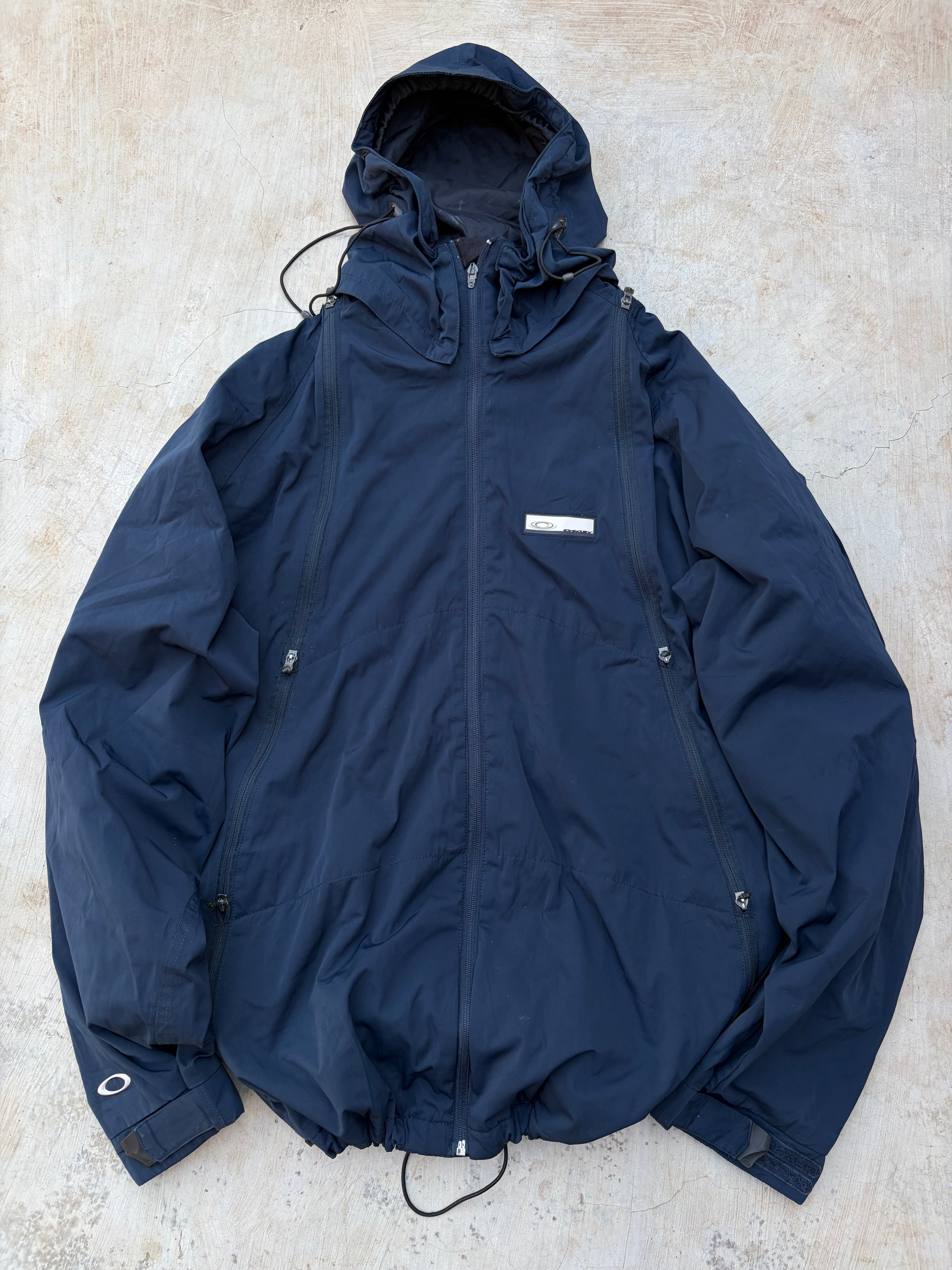 Vintage 2006 Oakley Nitro Fuel 2 Technical Jacket Navy XL